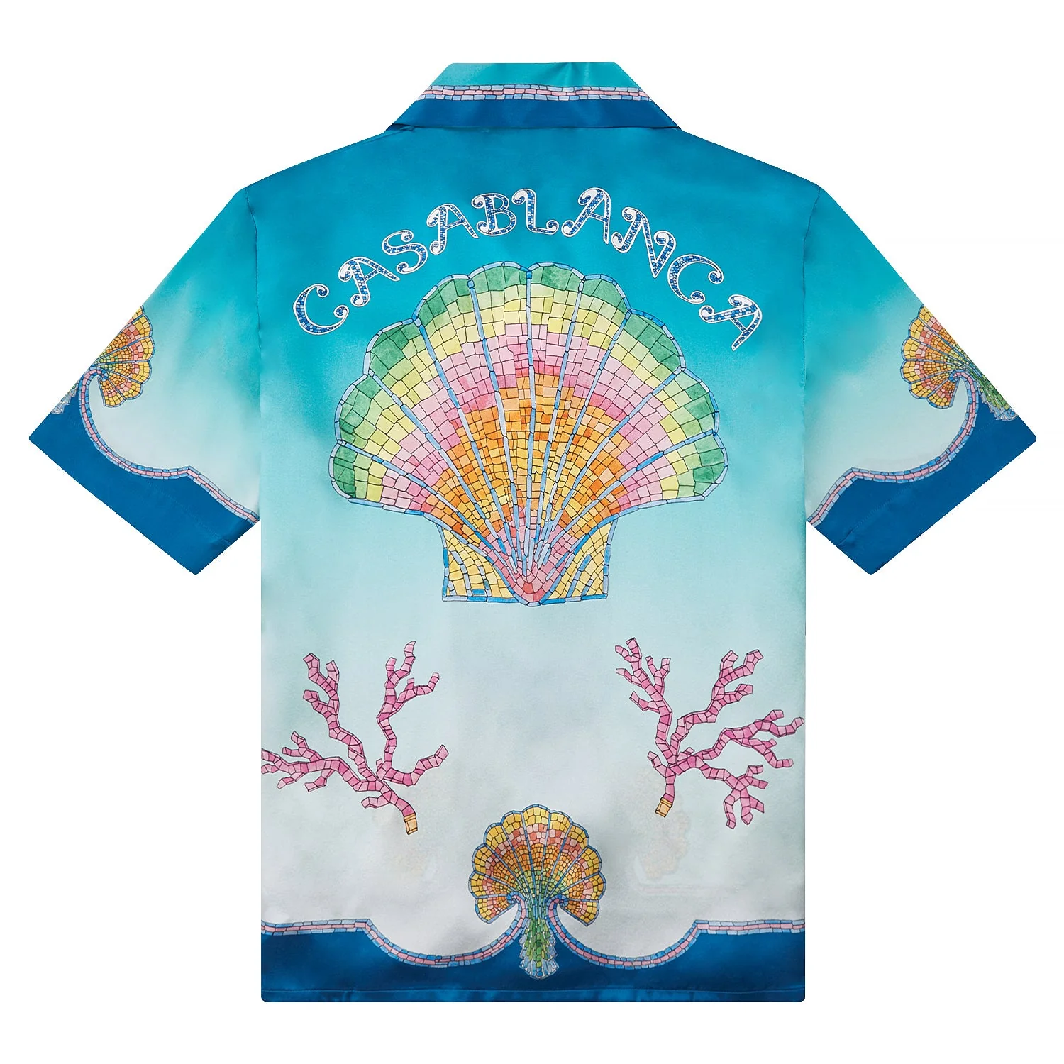 Coquillage Colore Silk Shirt - Image 2