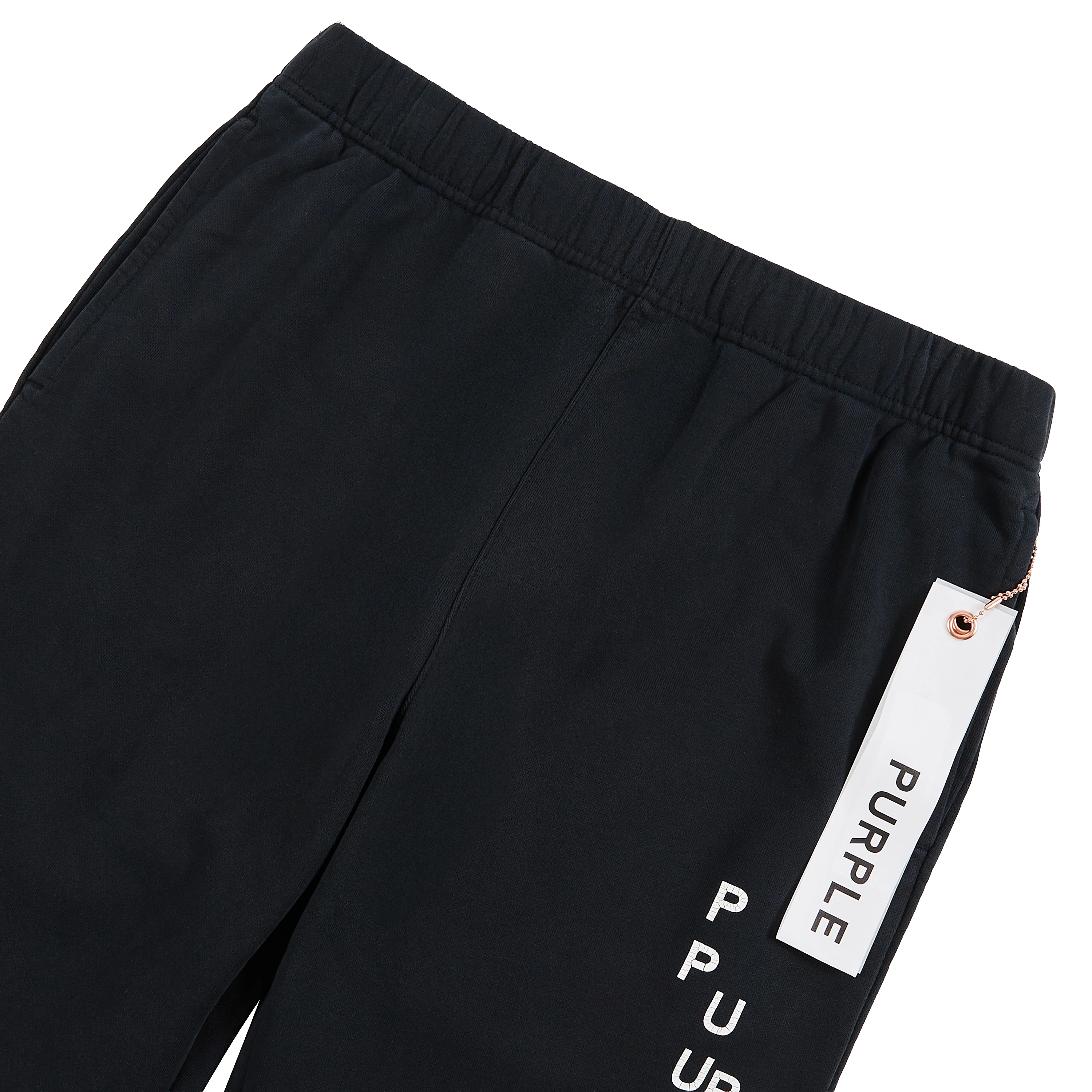 Cracked Puzzle Flared Sweatpant | Black - Image 4