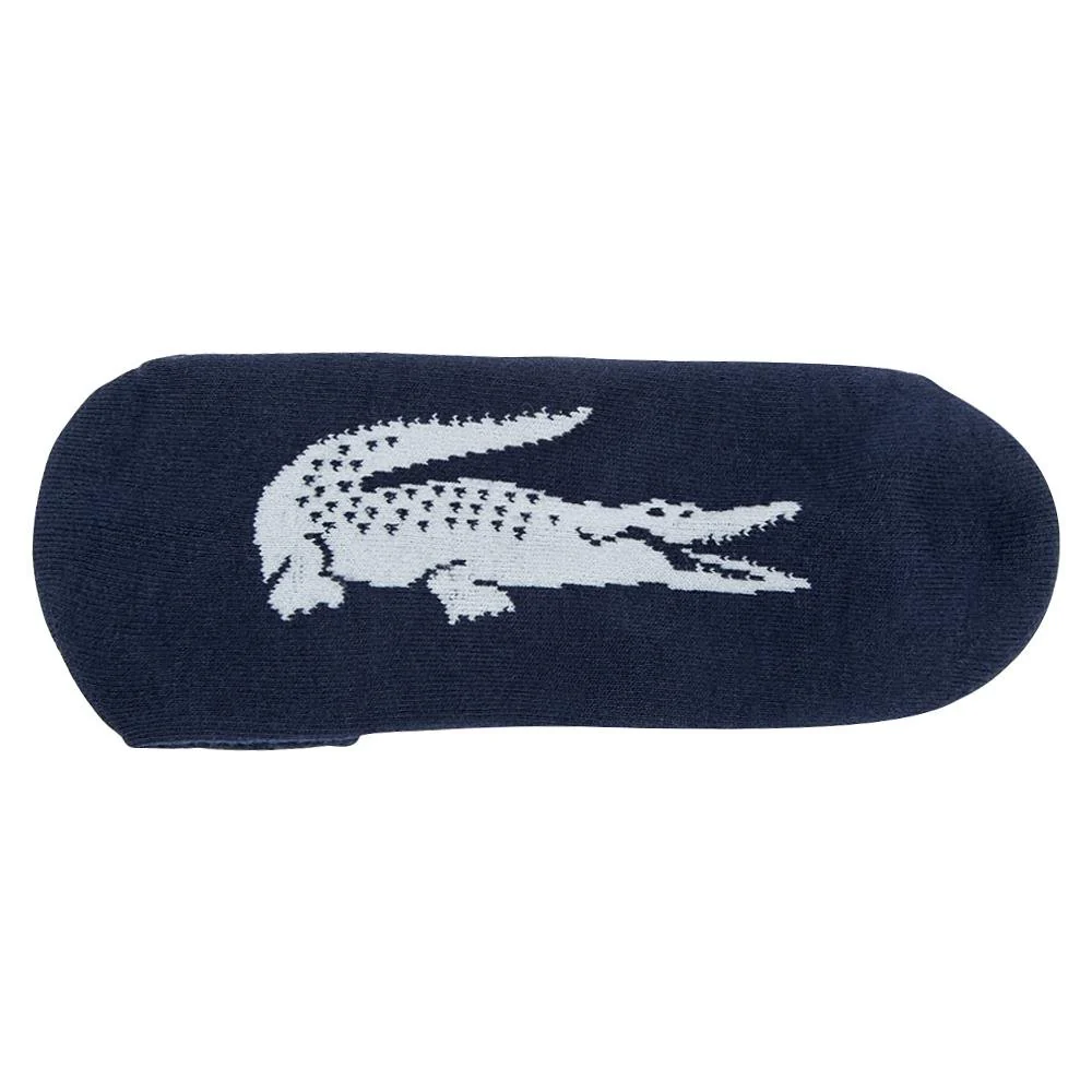 Croc Low Cut Socks | Navy Blue/Silver - Image 3