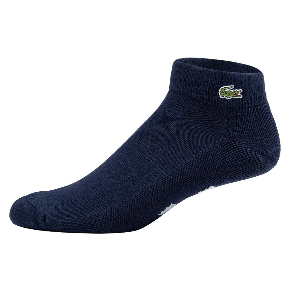 Croc Low Cut Socks | Navy Blue/Silver - Image 4