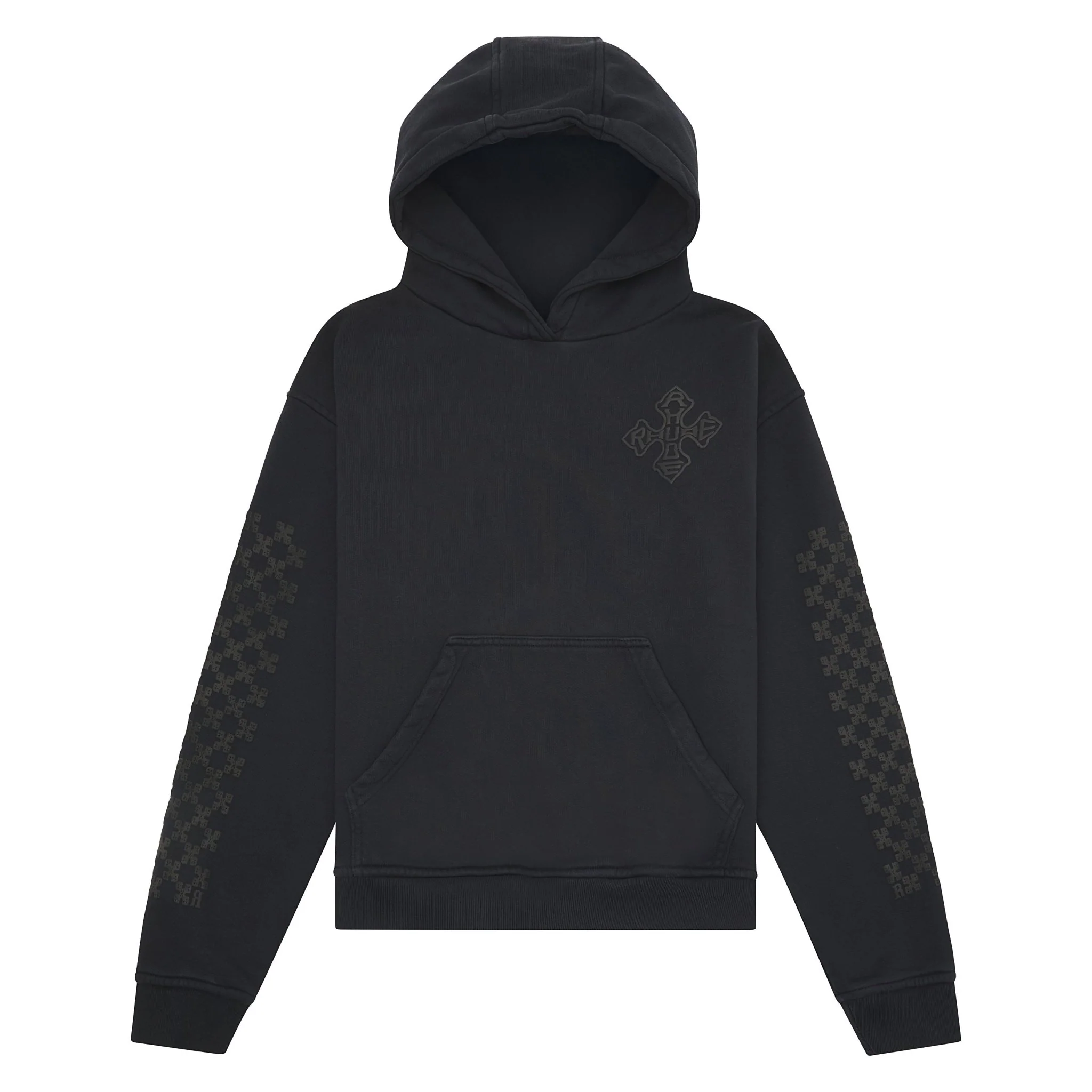 Cross Logo Hoodie | Vintage Black