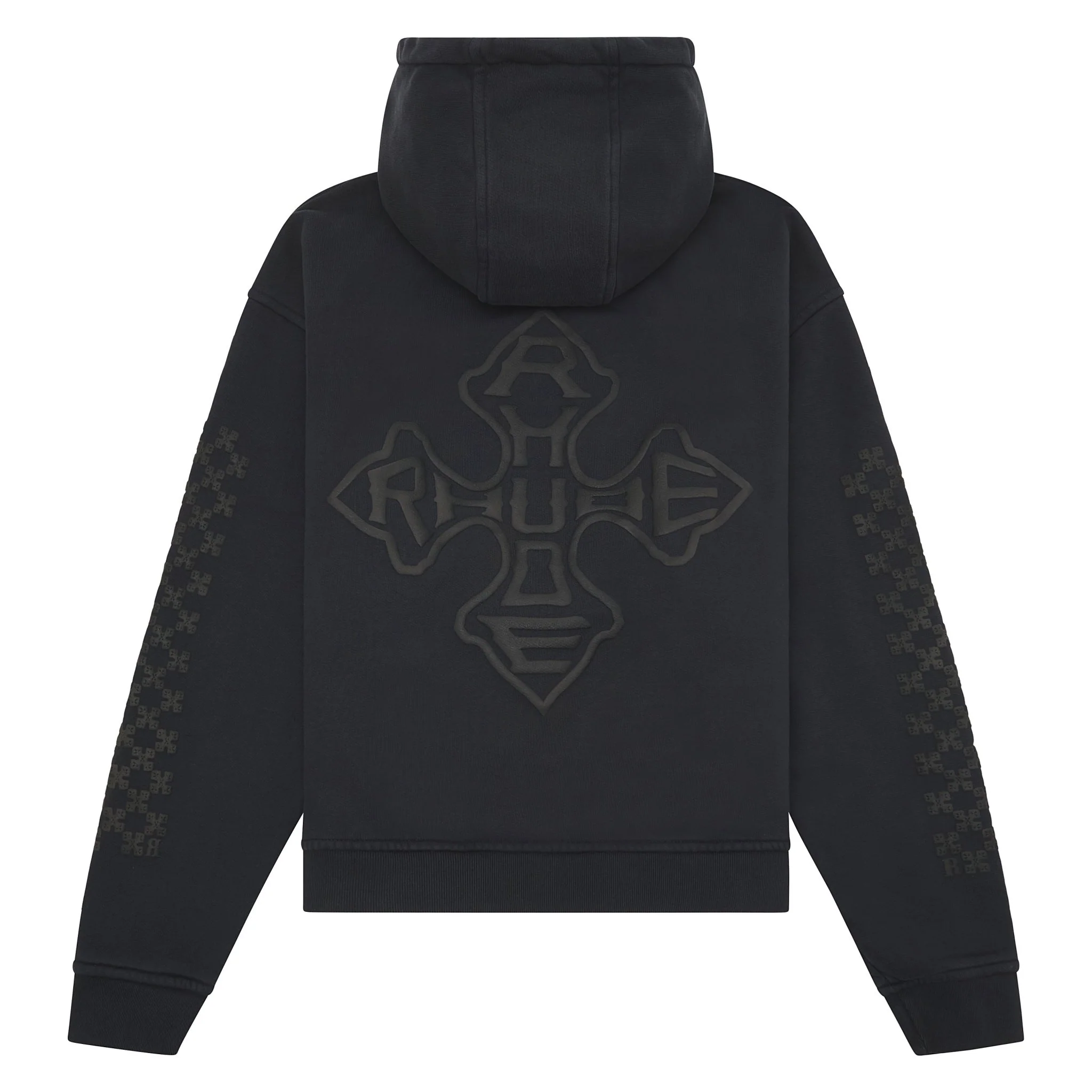 Cross Logo Hoodie | Vintage Black - Image 2