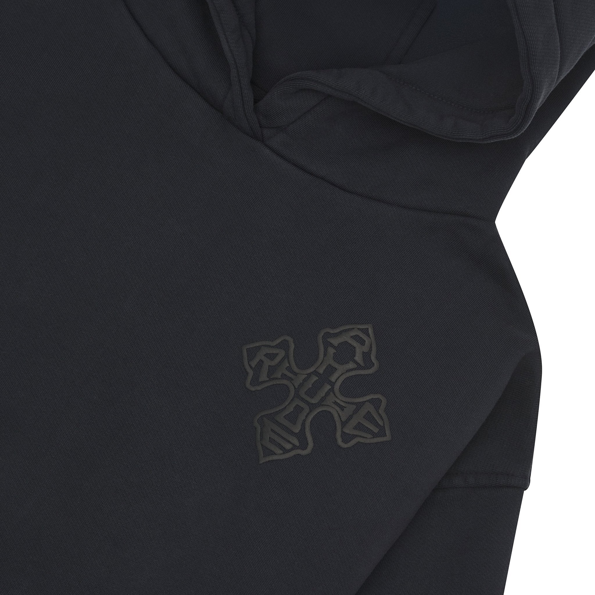 Cross Logo Hoodie | Vintage Black - Image 4