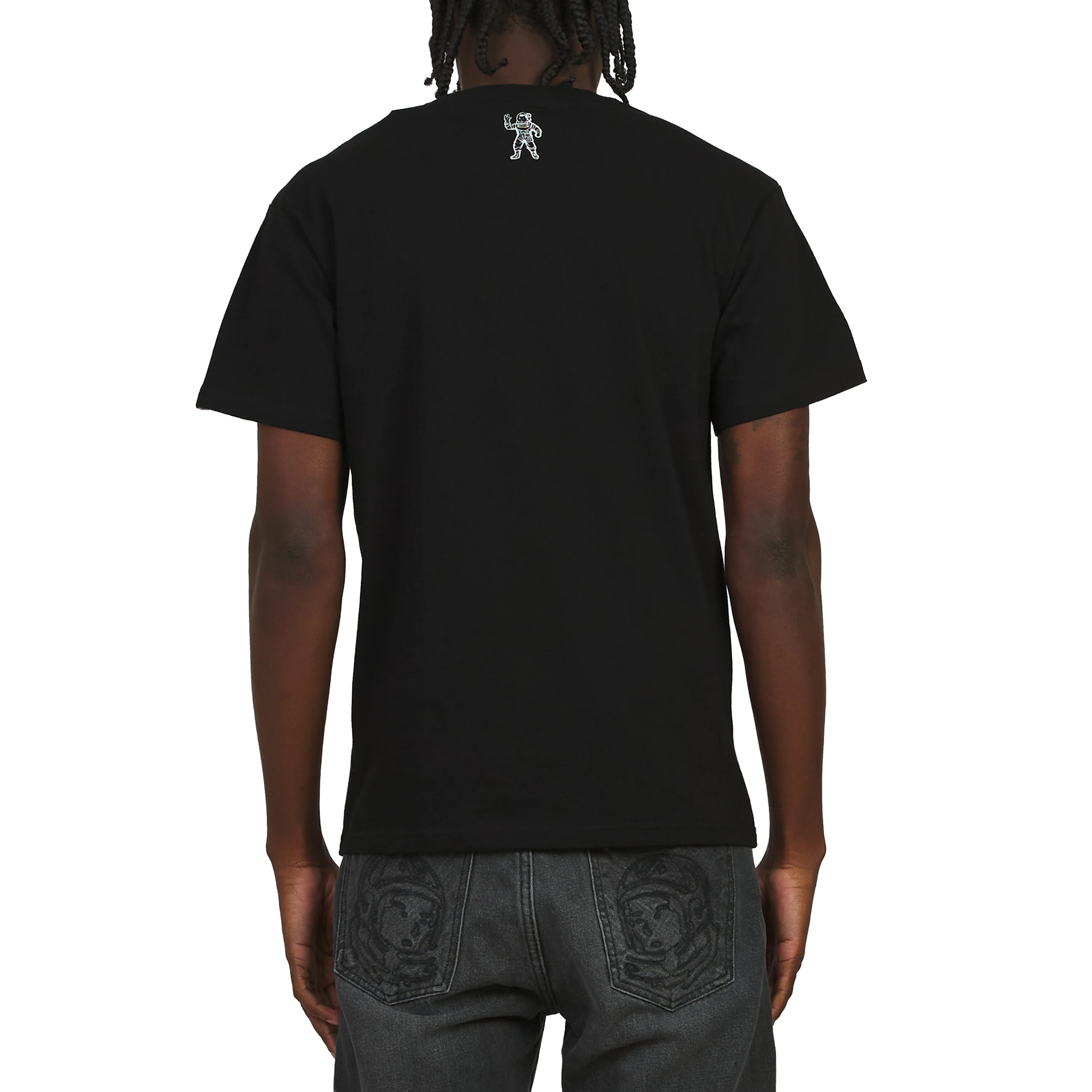Curve Collage Tee | Black - Image 4