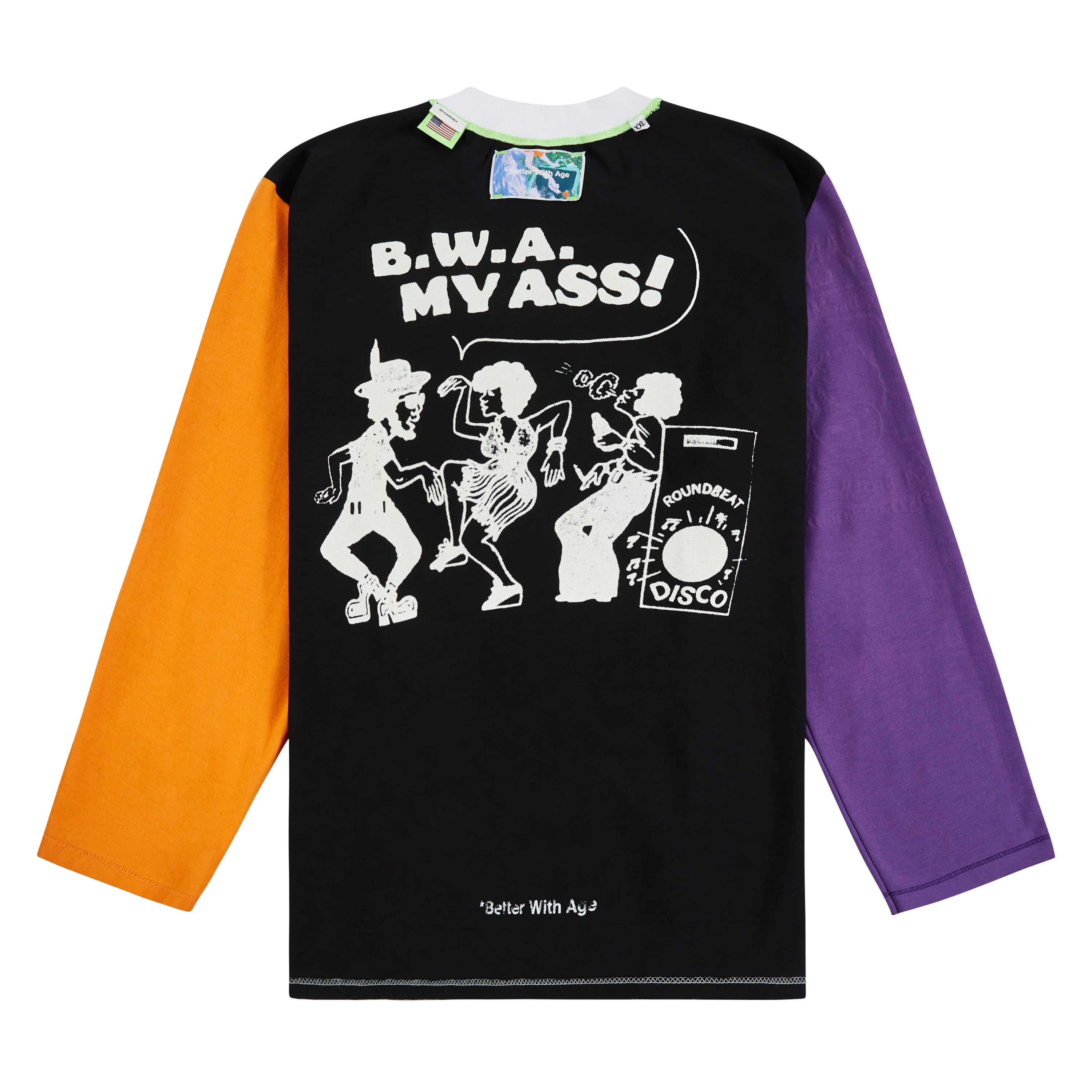 Dammit Reversible L/S Tee | Passion(2XL) - Image 6
