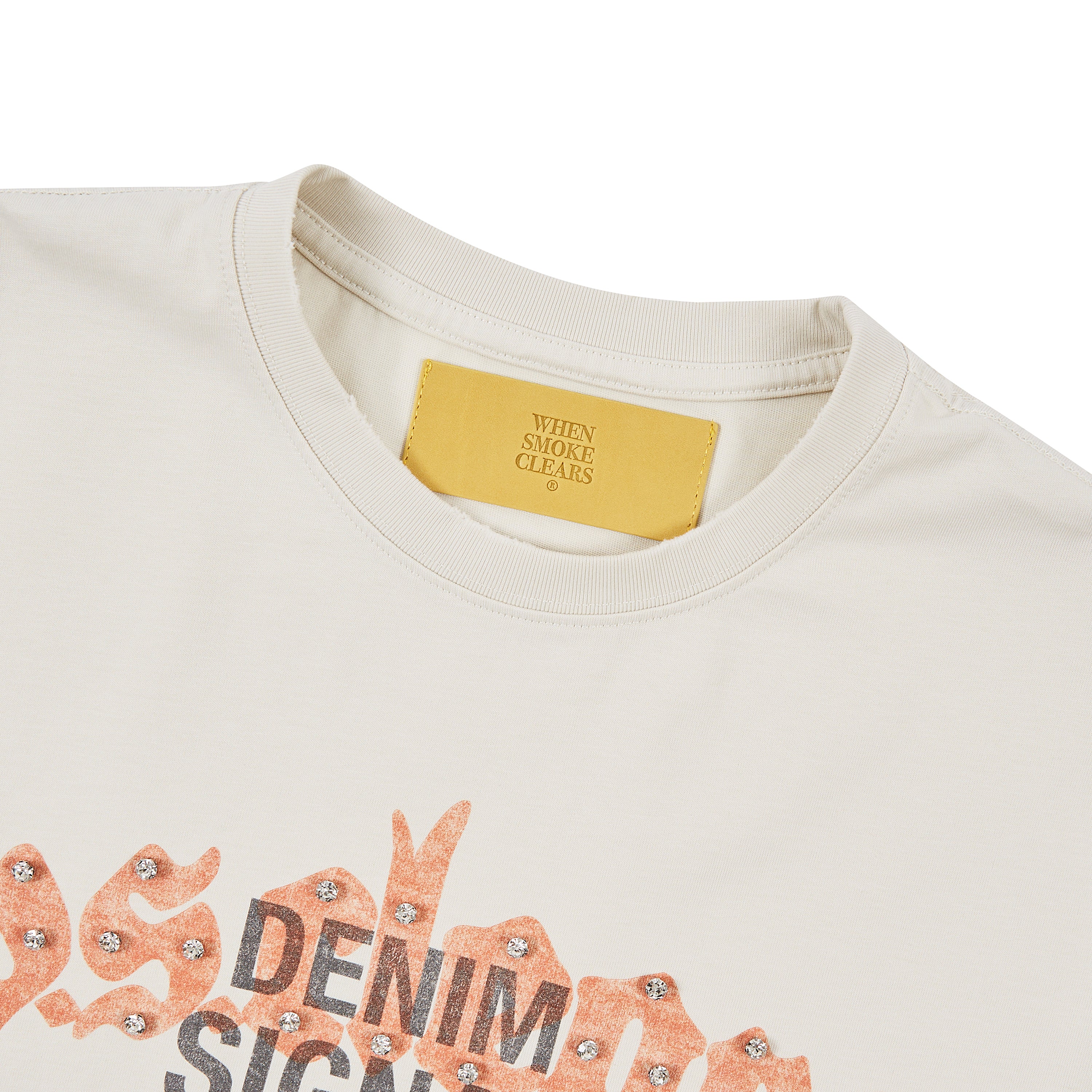 Denim Signal Diamond Tee - Image 3