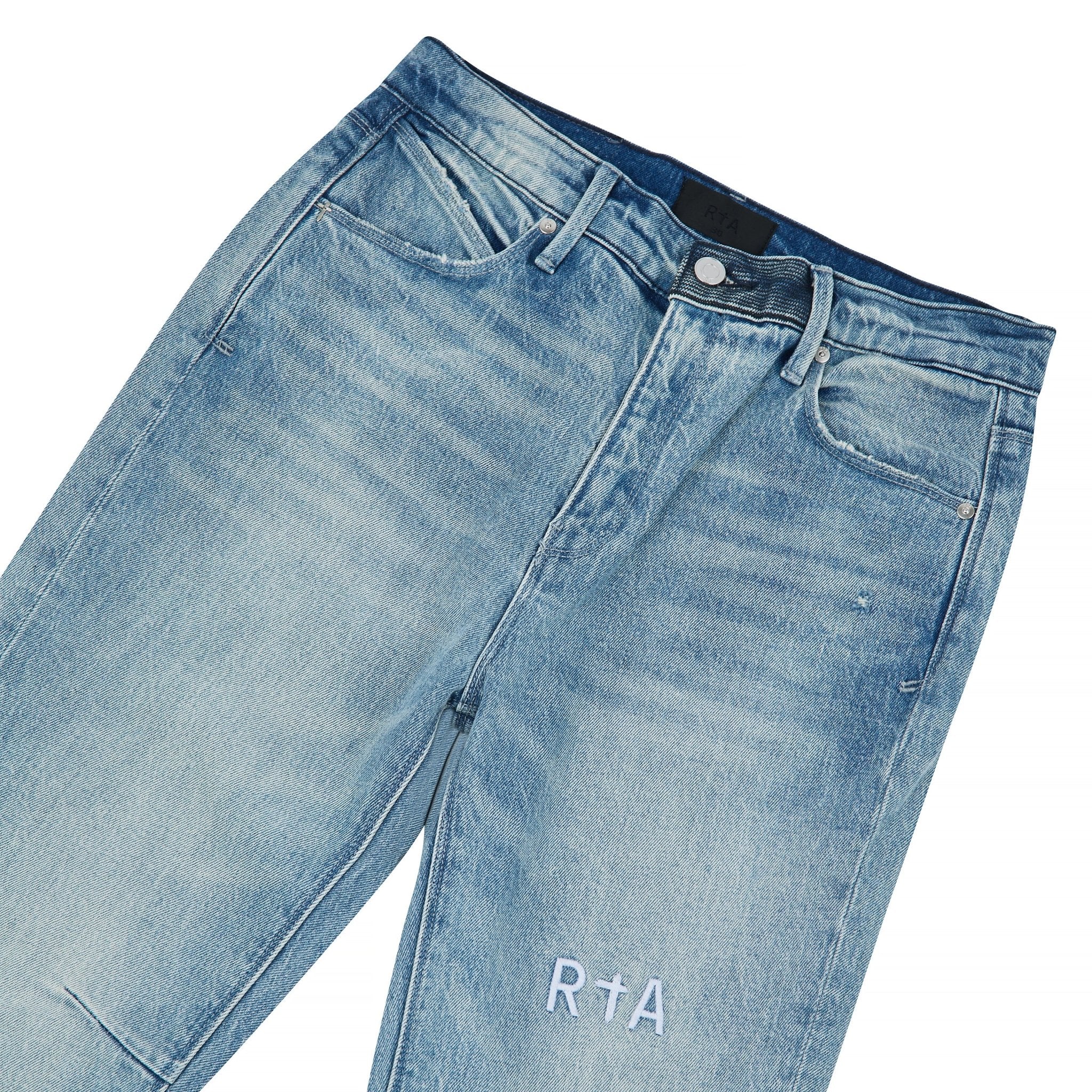 Denis Flared Denim | Medium Blue - Image 2