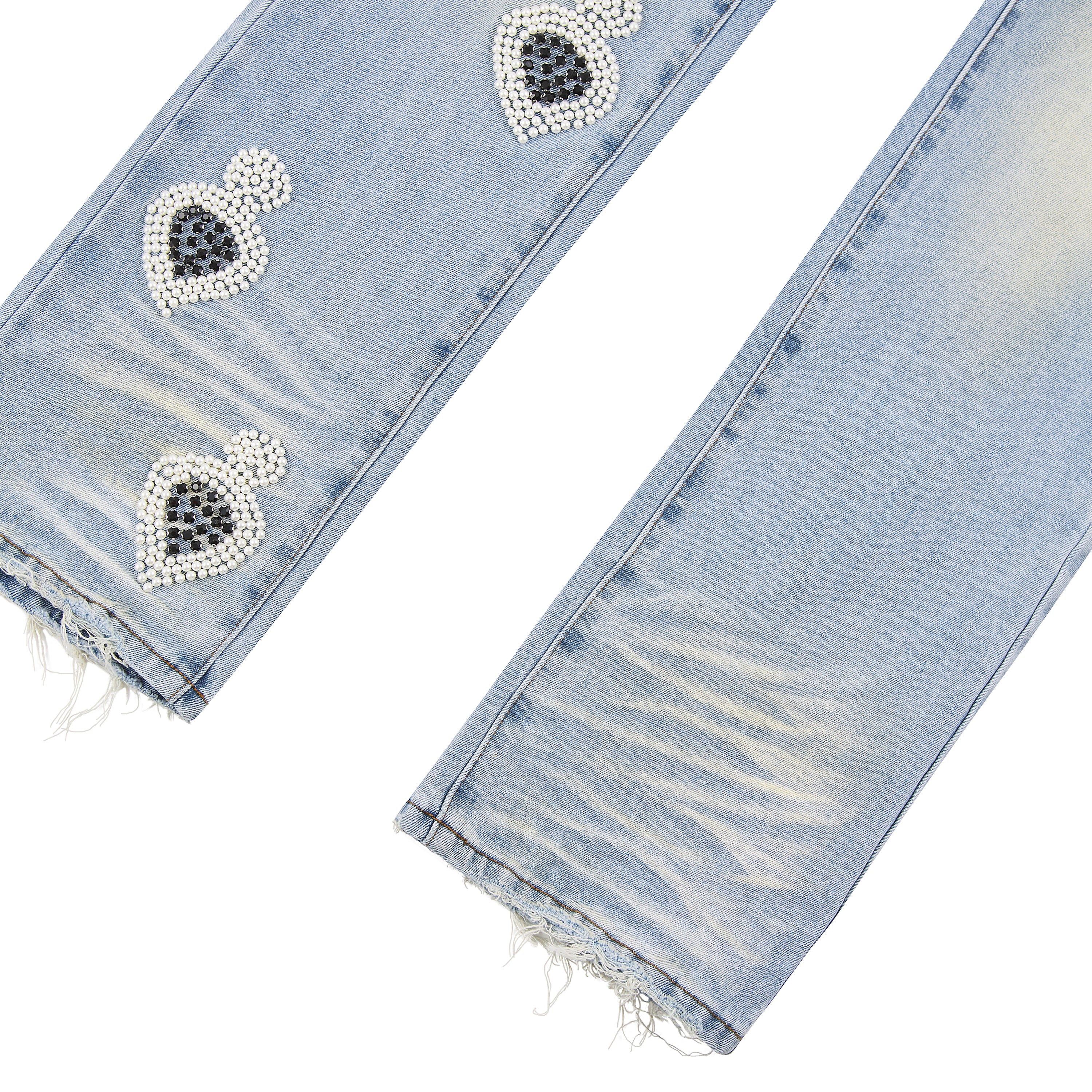 Diamond Denim | Light Blue Wash/Black - Image 3
