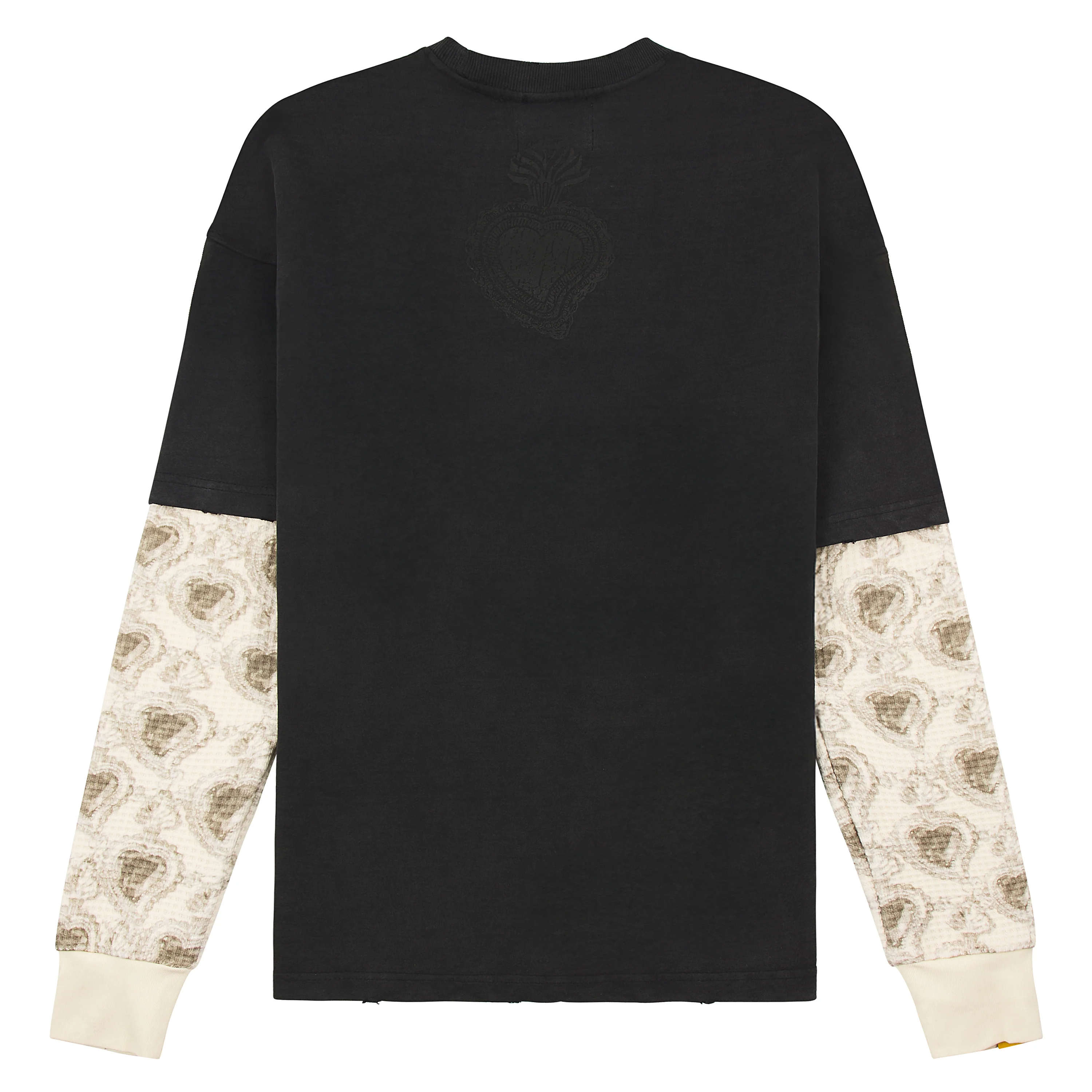 Diamond Thermal L/S Tee | Black/Bone - Image 4