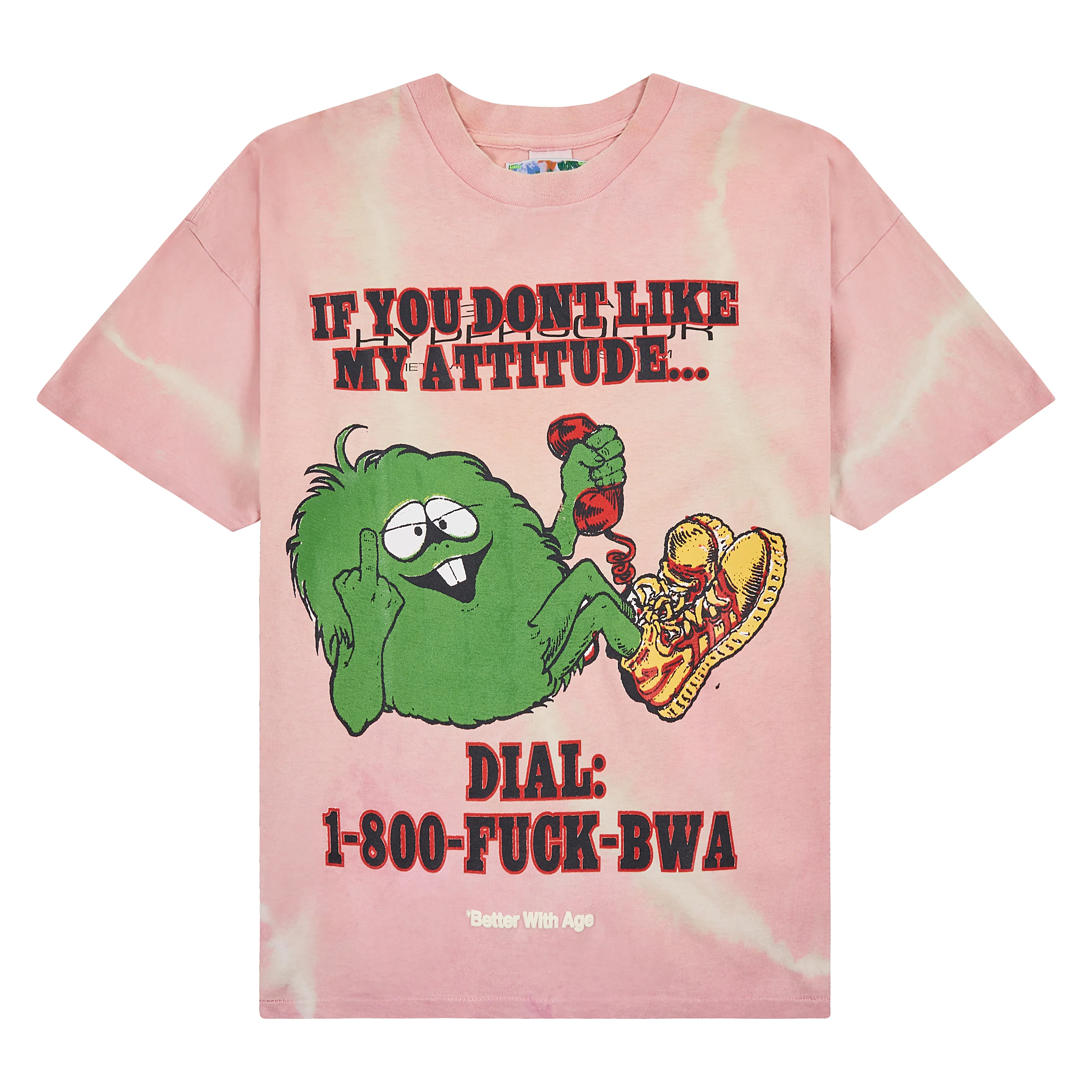 Dickhead Tee | Pink Washed