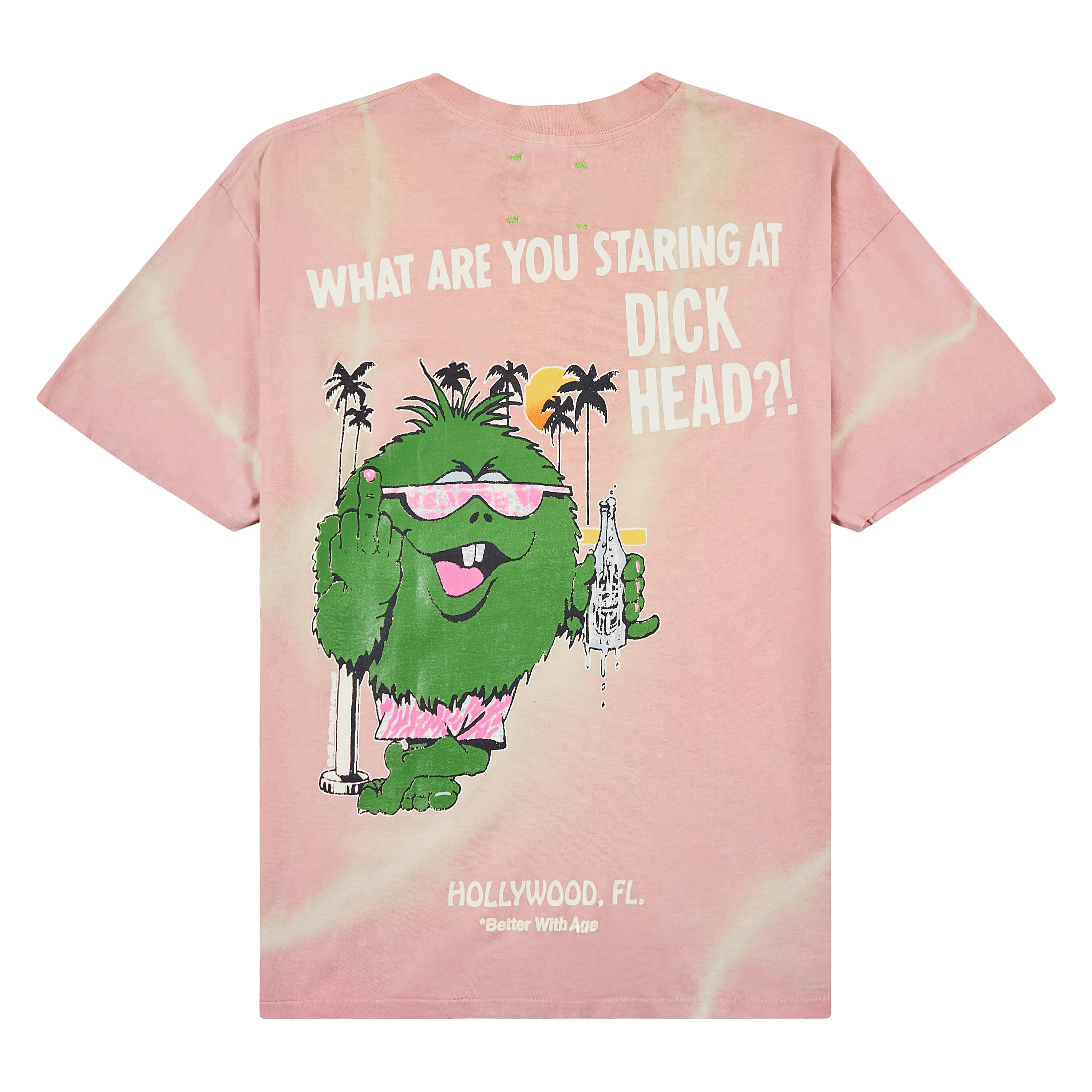 Dickhead Tee | Pink Washed - Image 2