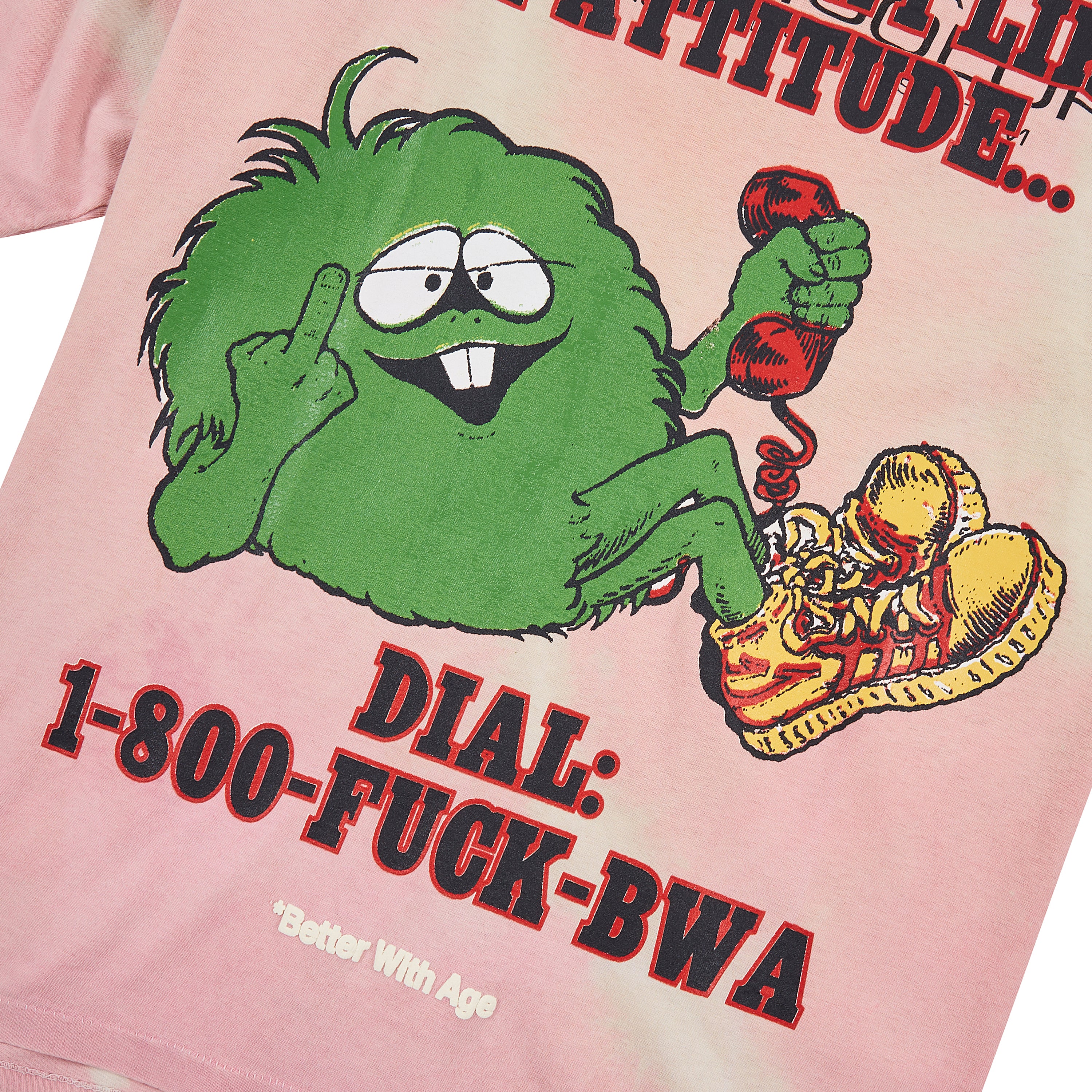 Dickhead Tee | Pink Washed - Image 4