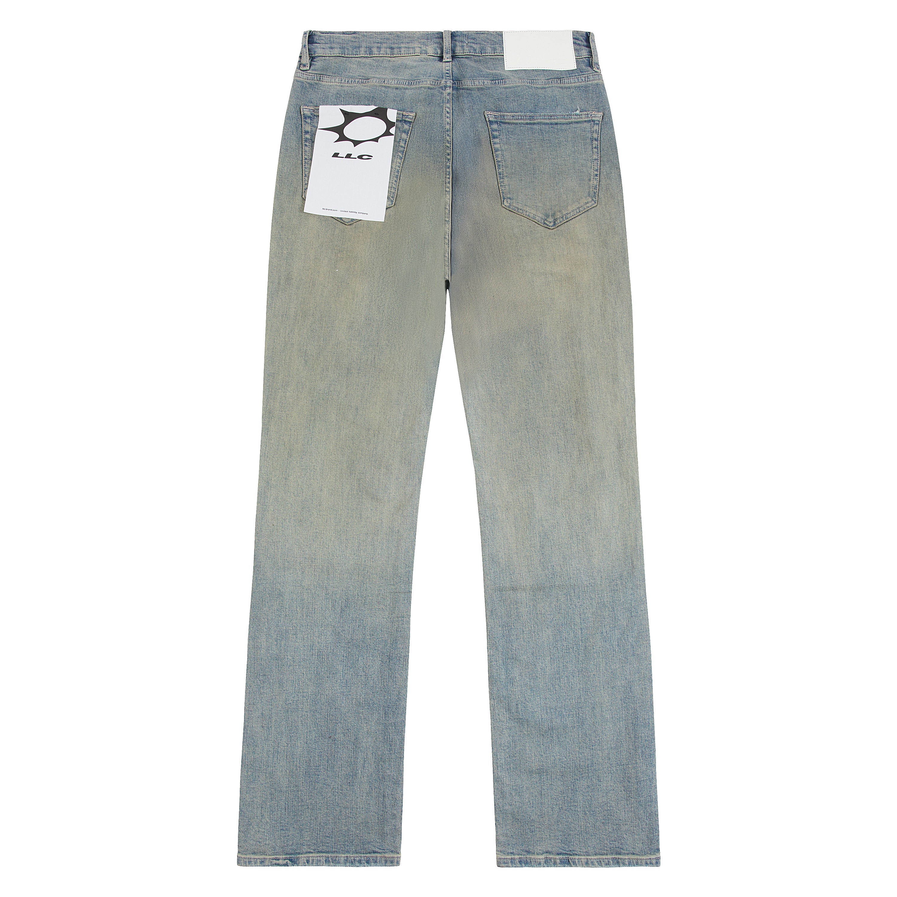 Dirty Ripped Flare Denim - Image 5