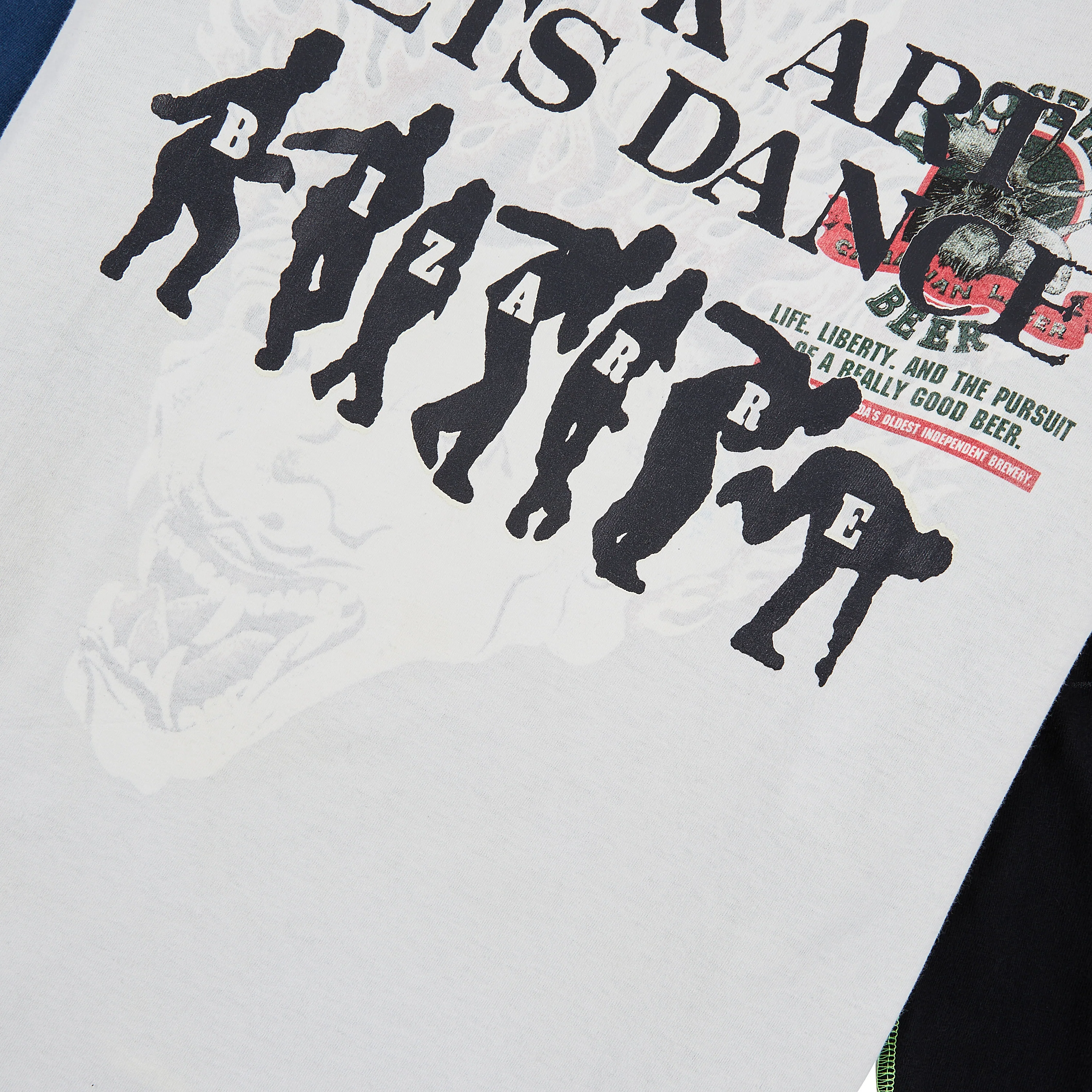 Disco Reversible L/S Tee | White - Image 4