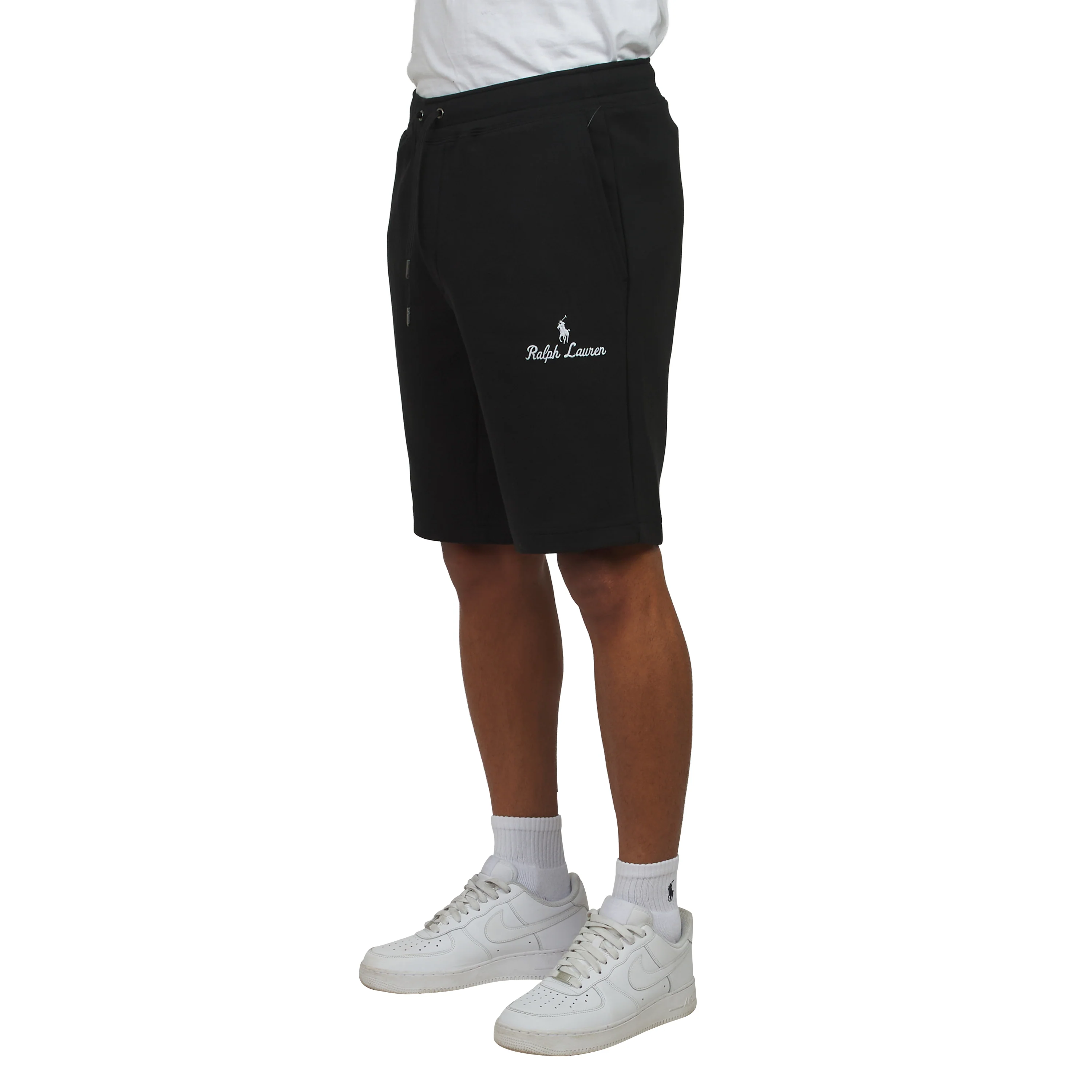 Double-Knit Embroidered Short | Black - Image 2