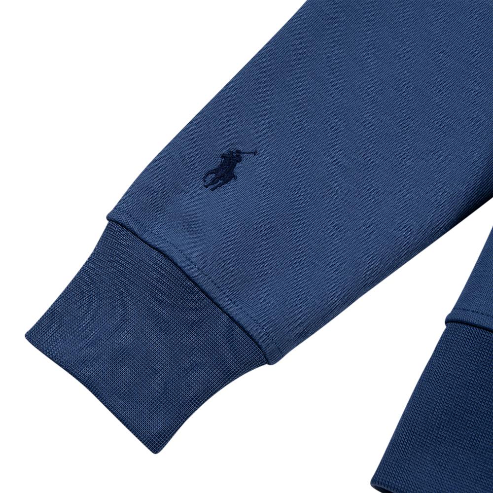 Double-Knit Pullover Hoodie | Navy - Image 3
