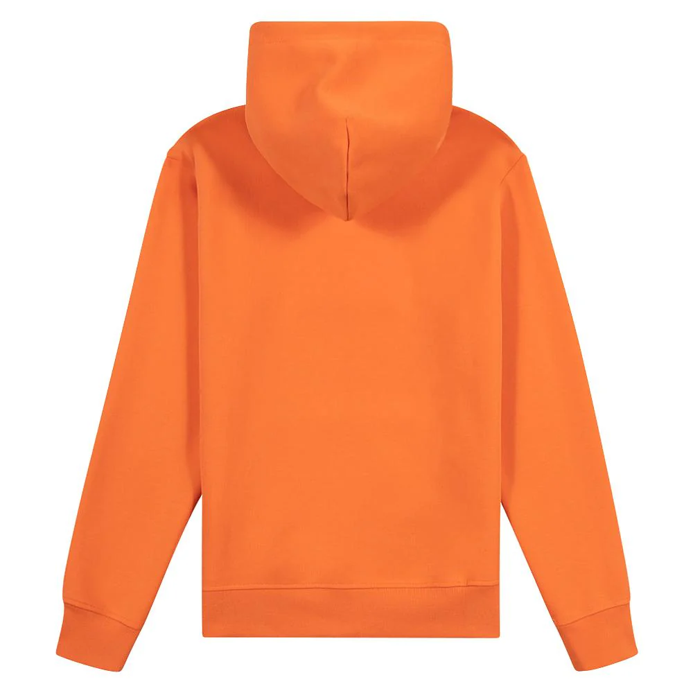 Double-Knit Pullover Hoodie | Orange - Image 4