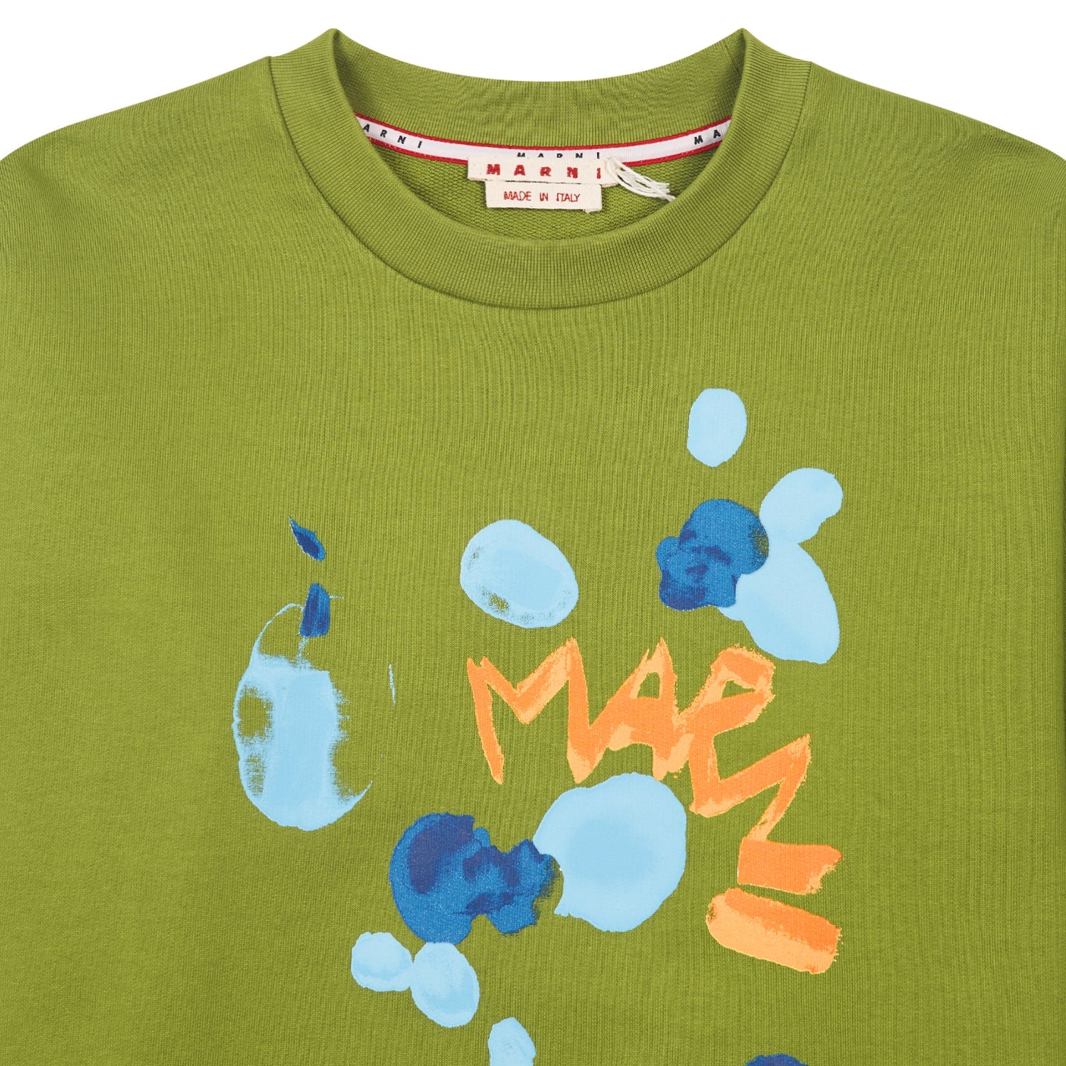 Dripping Flower Sweatshirt | Kiwi - Image 3