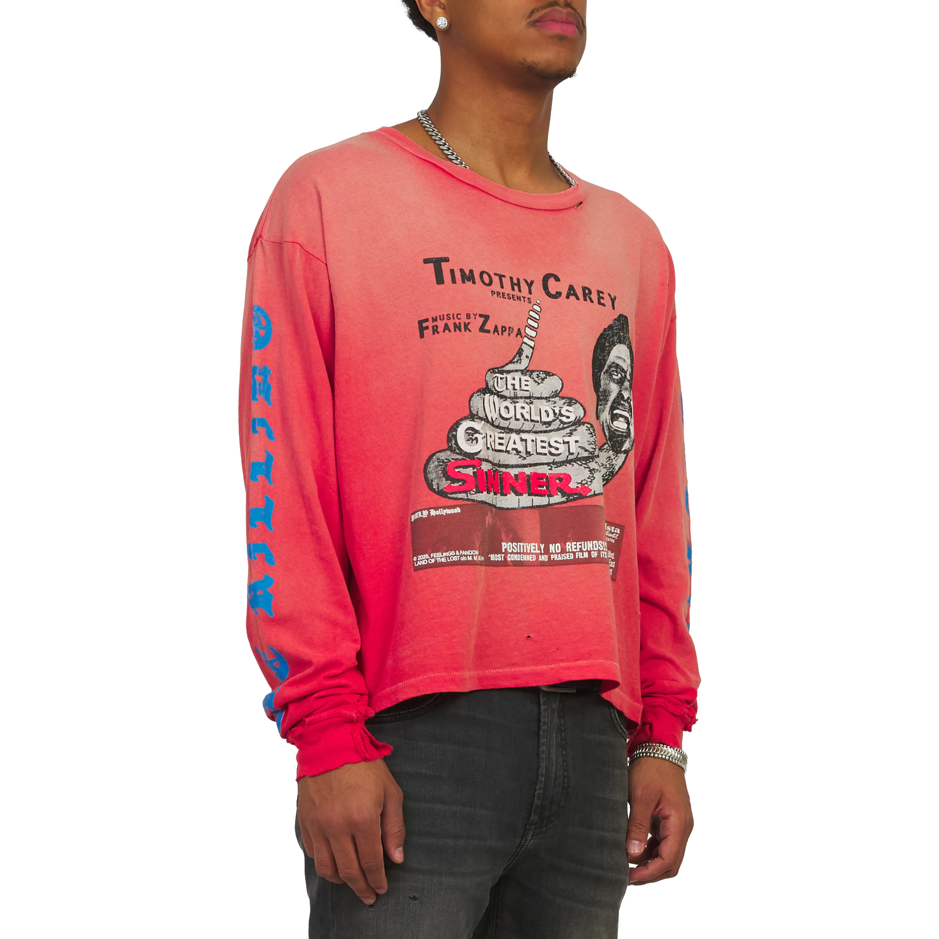 East of Eden L/S Tee | Red - Image 2