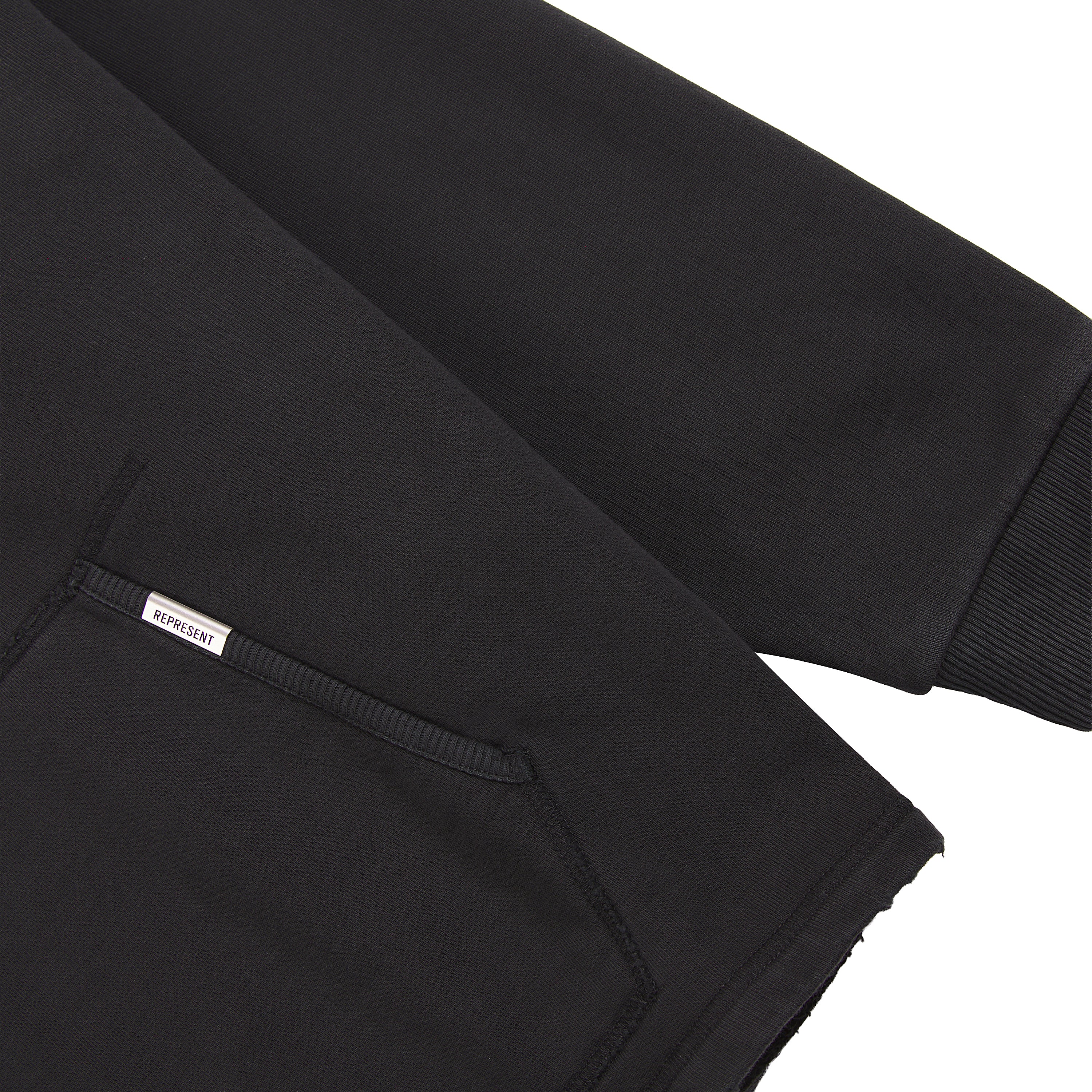 Embellished Hoodie | Stained Black - Image 3