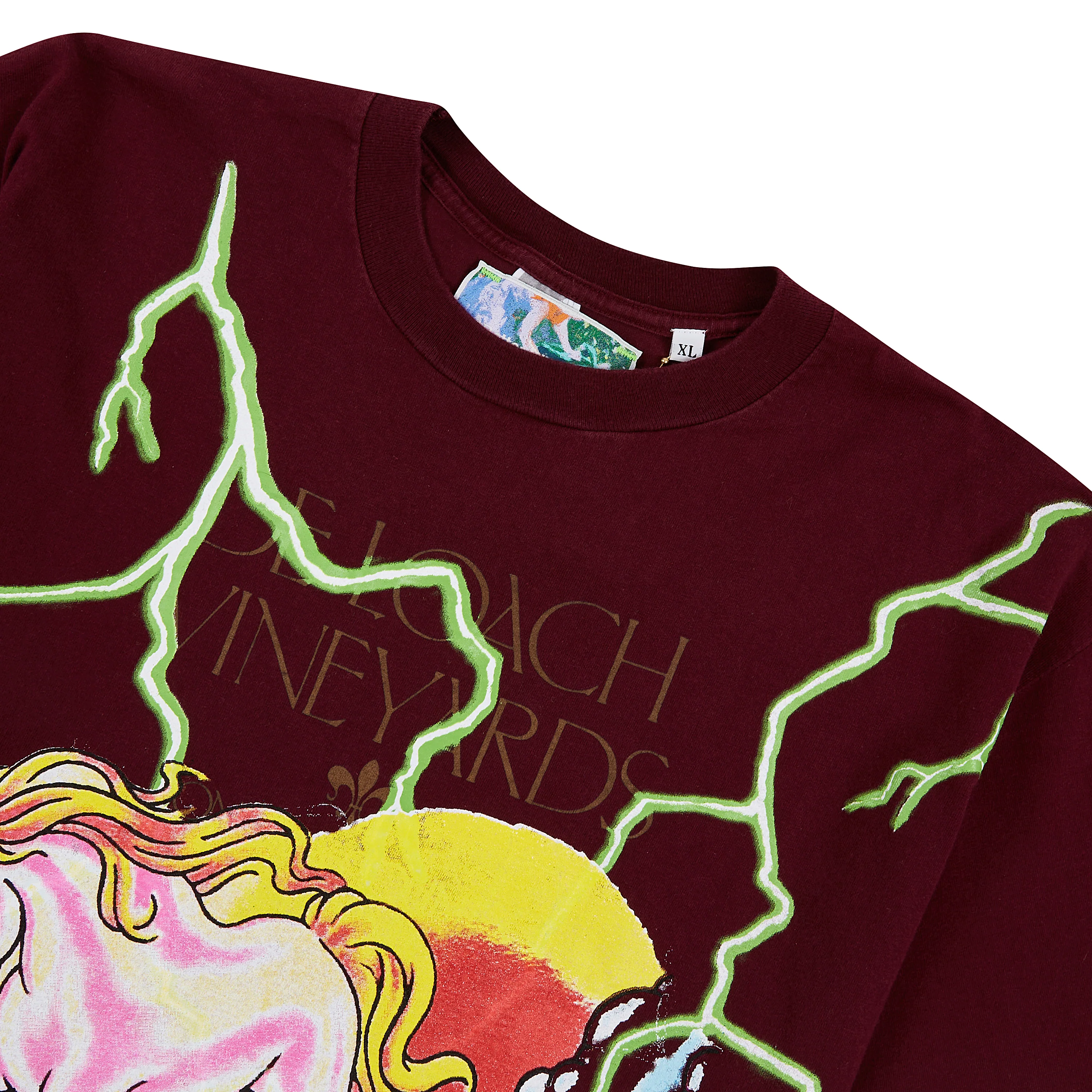 European Thunder Tee | Burgundy - Image 3