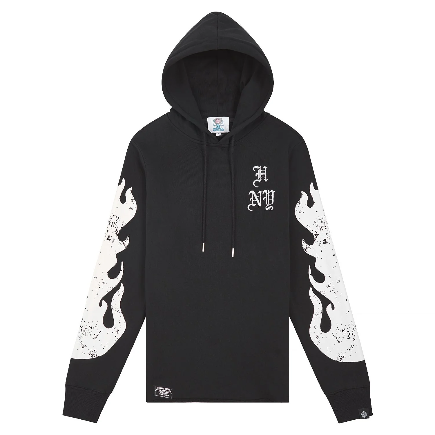 Flames Hoodie | Black