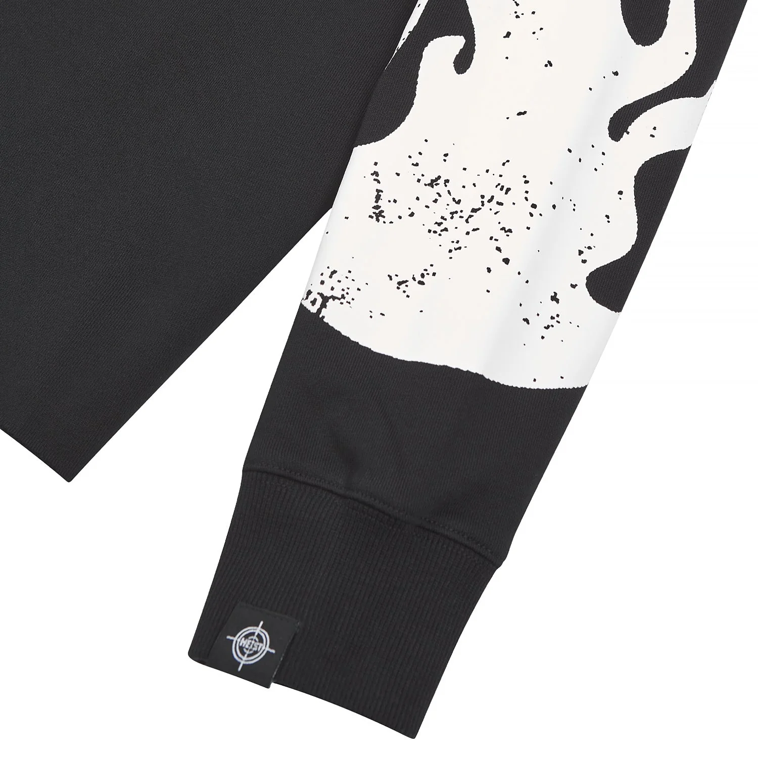 Flames Hoodie | Black - Image 5