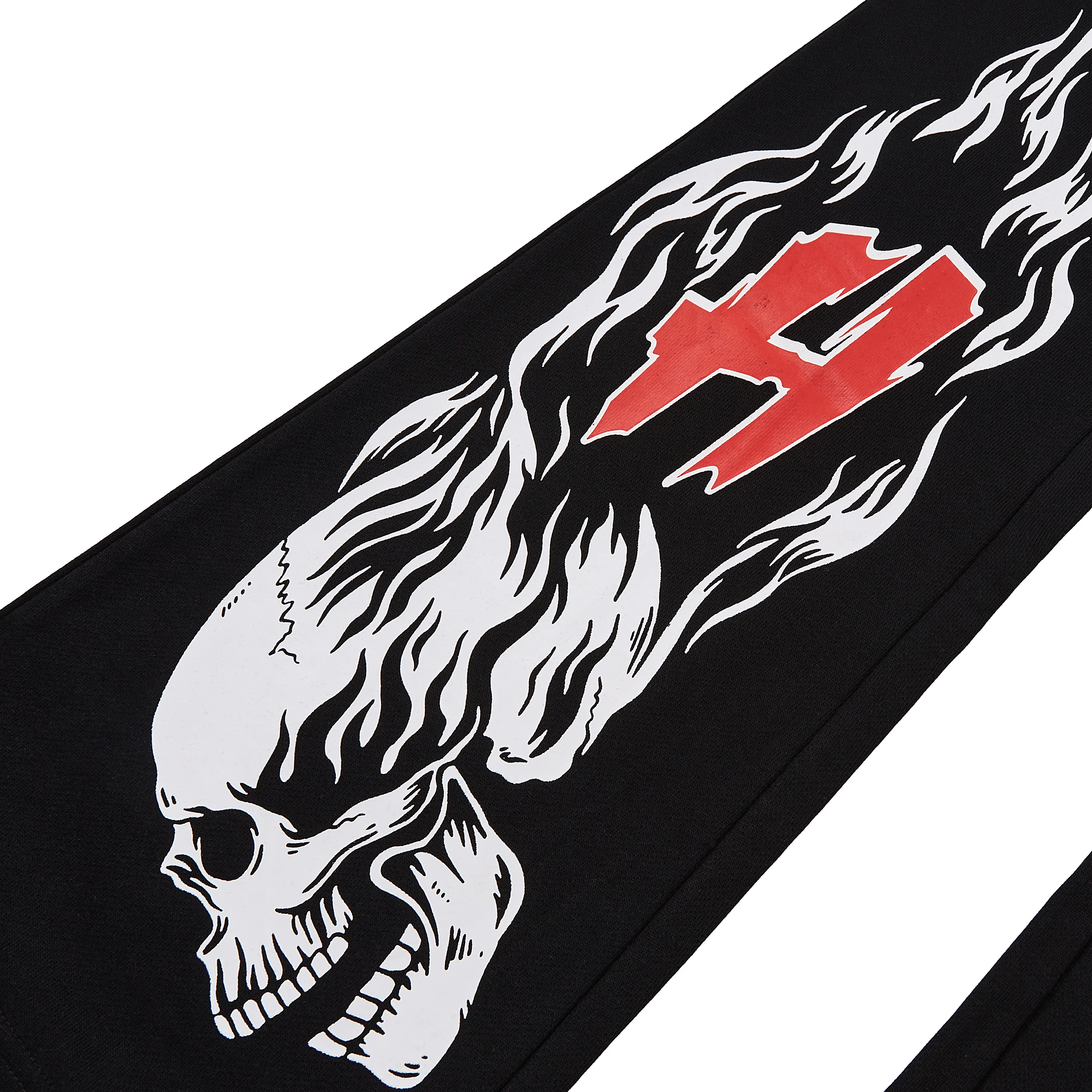 Flaming Skull Sweatpant - Image 3