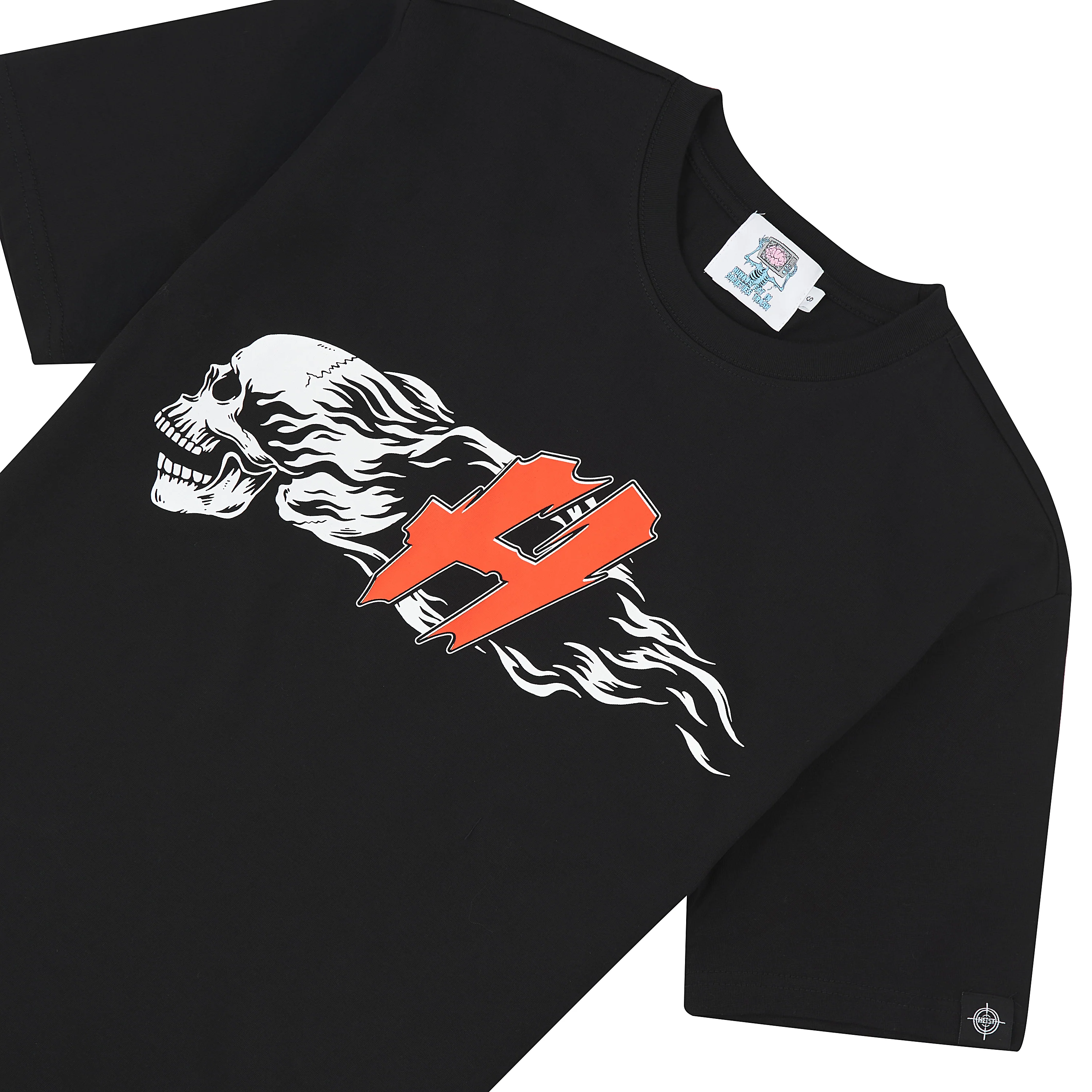 Flaming Skull Tee - Image 3