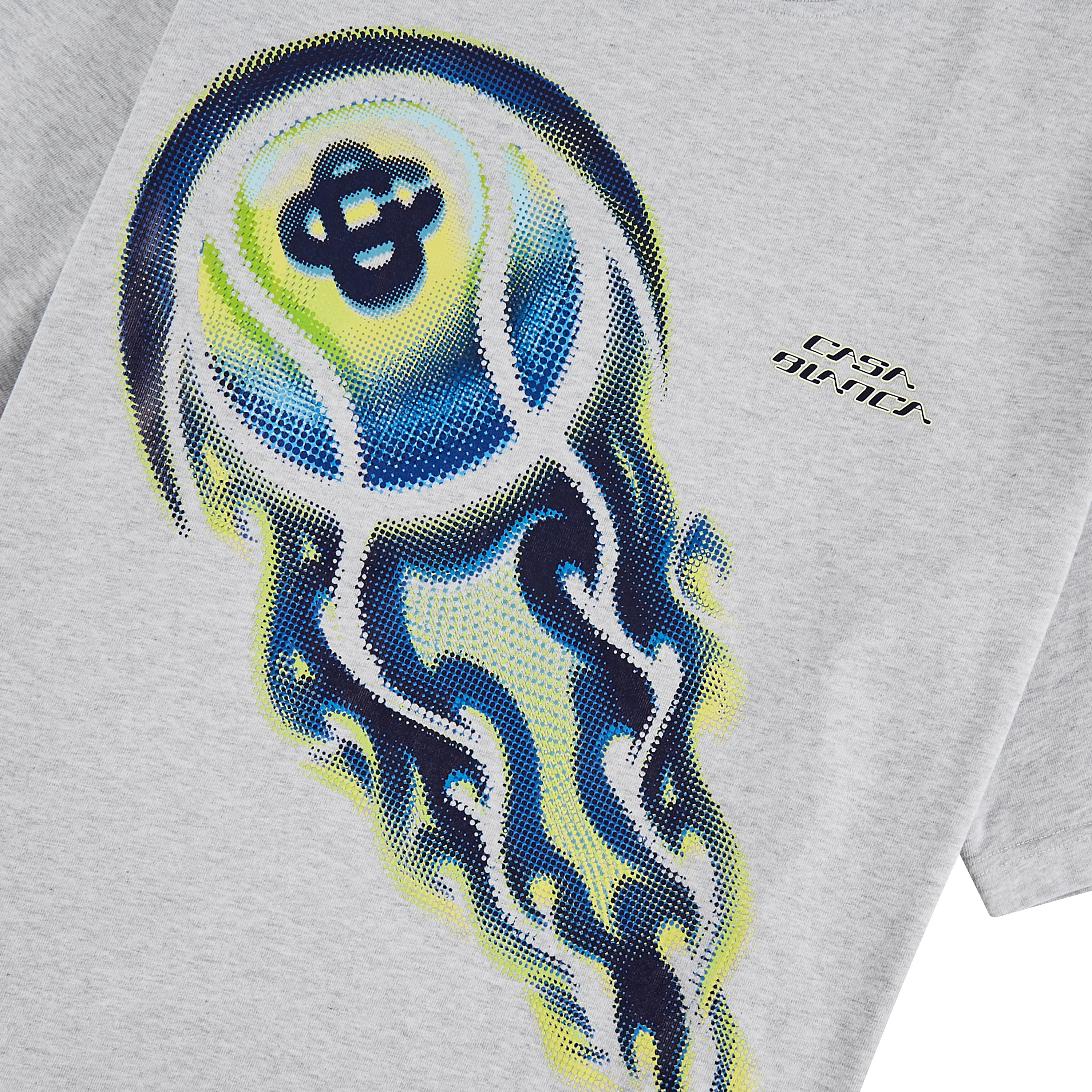 Flaming Tennis Ball Tee - Image 4