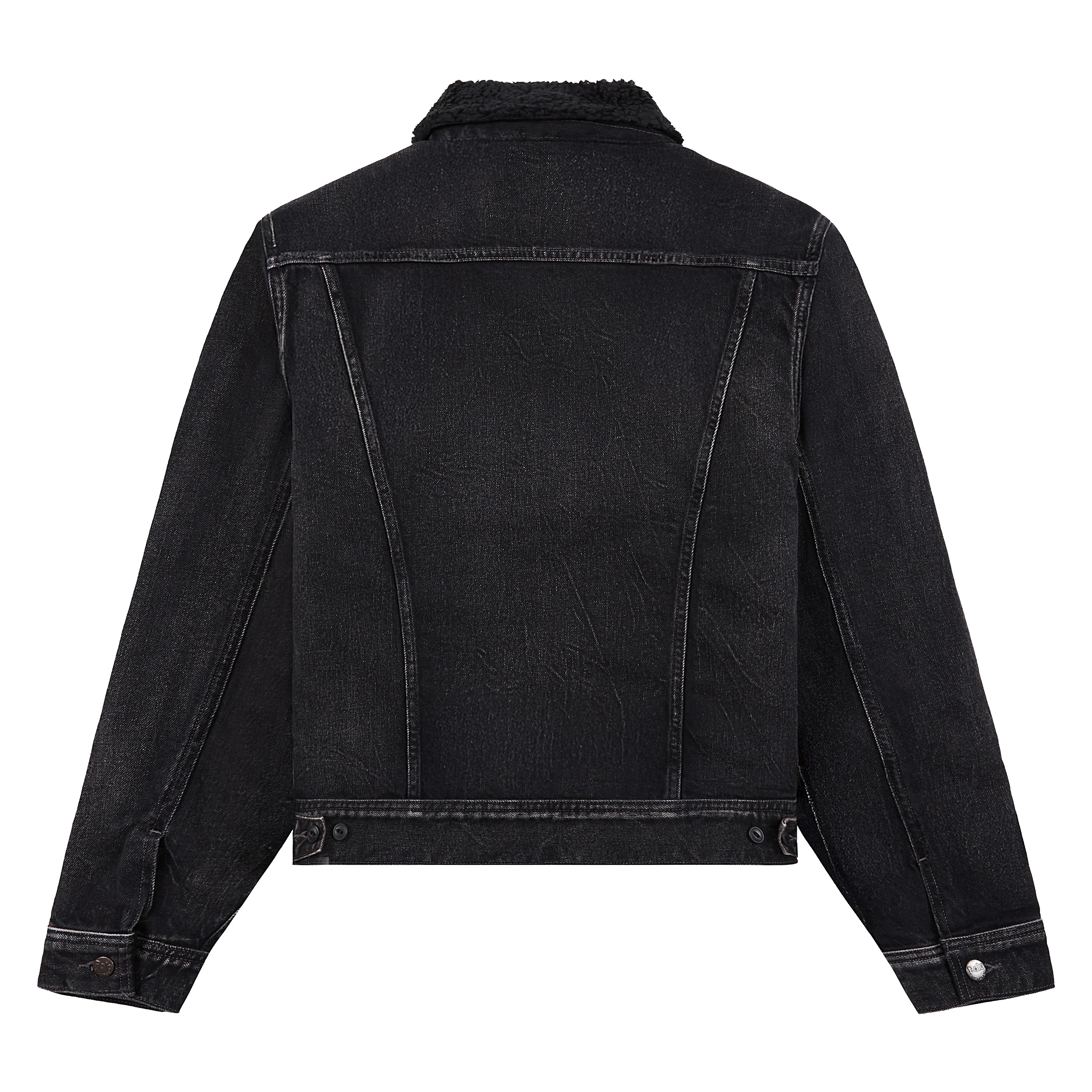 Fleece Lined Trucker Jacket - Image 5