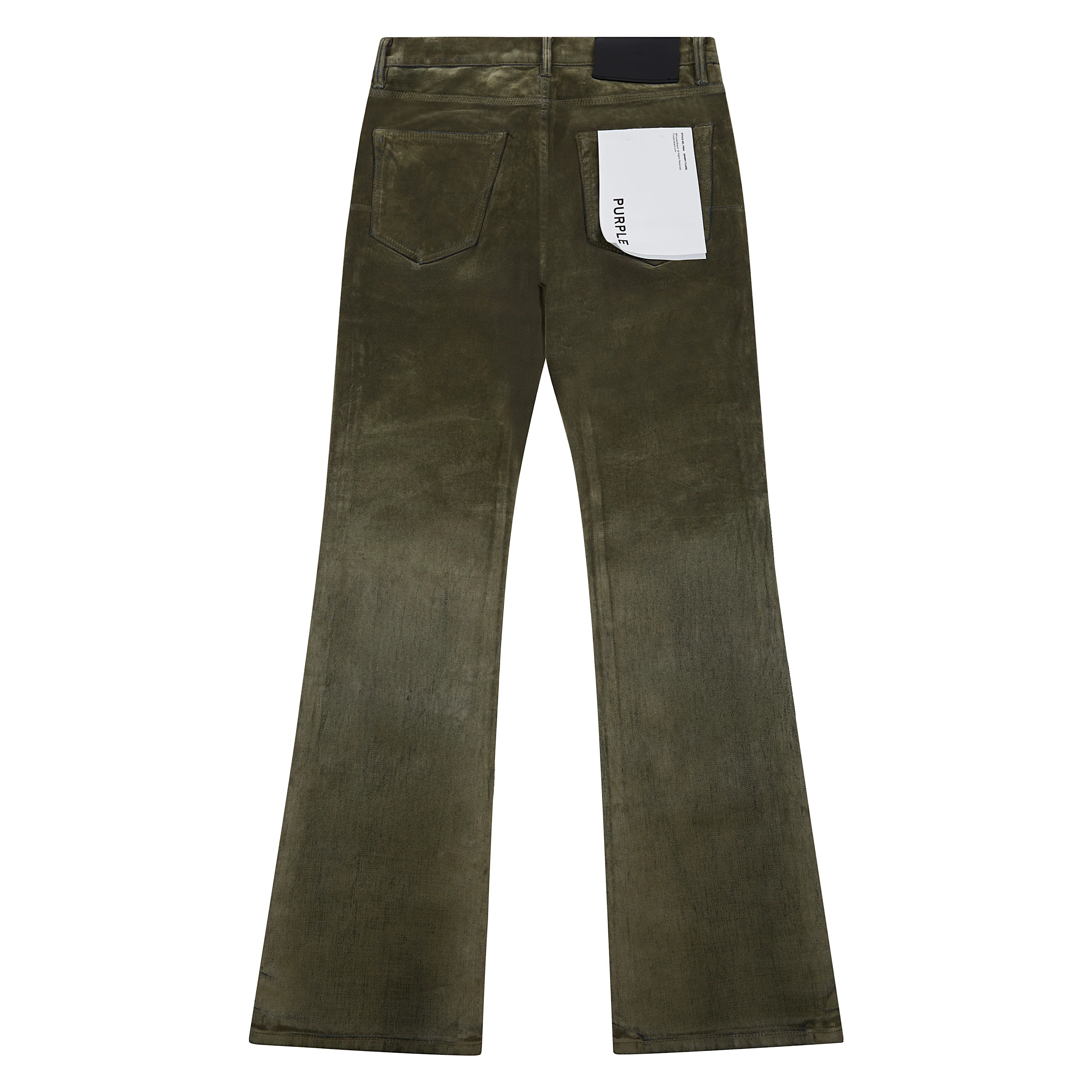 Flock Dipped Flared | Green - Image 5