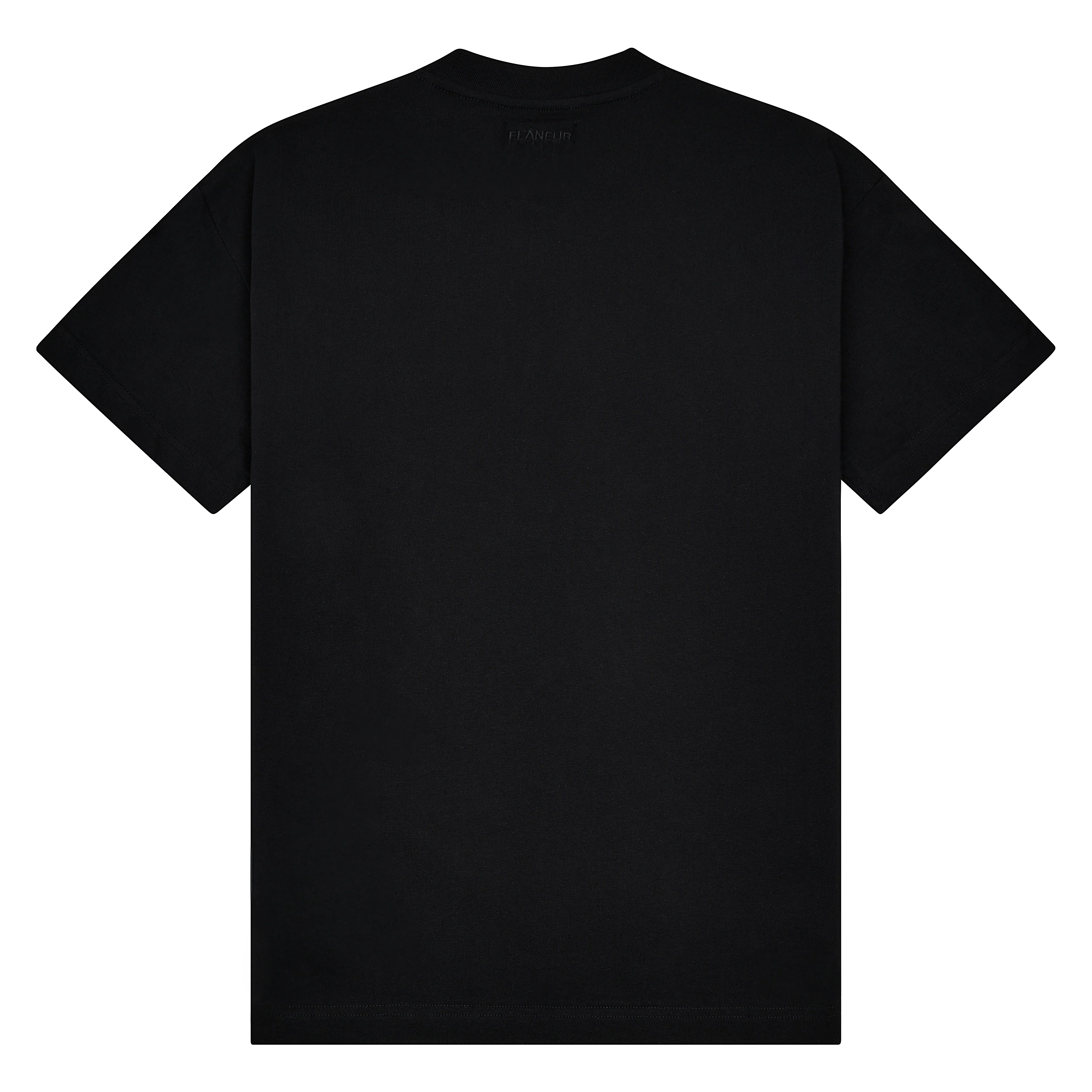 Floral Watercolor Tee | Black/Pink - Image 4
