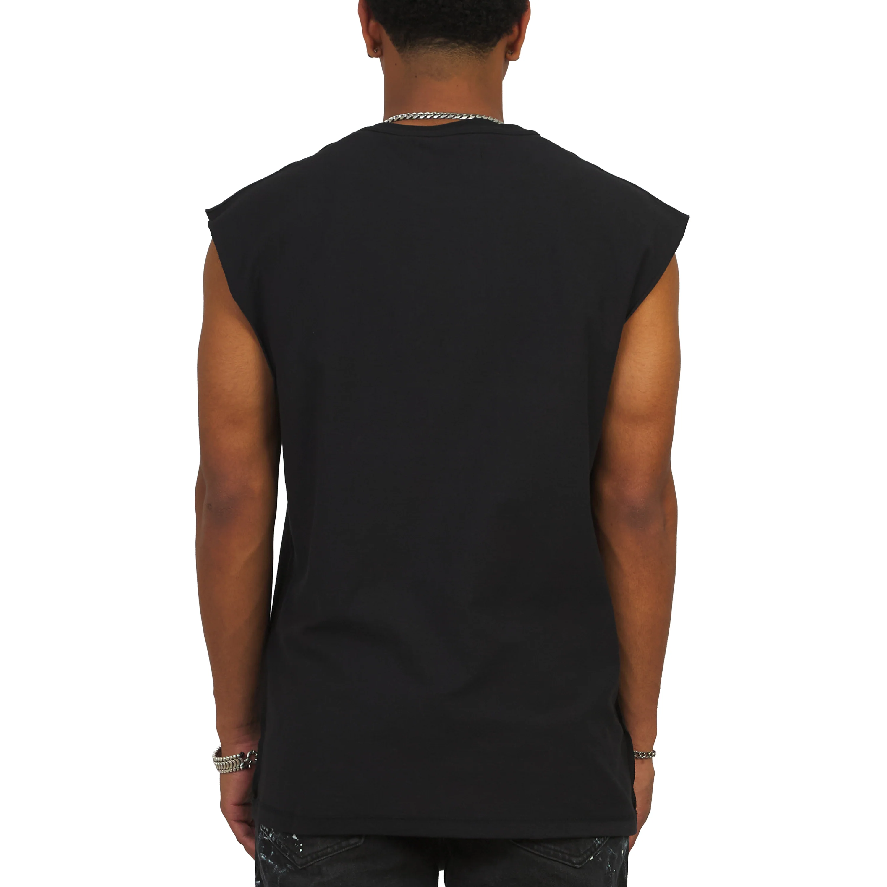Foil Sleeveless Tee - Image 4