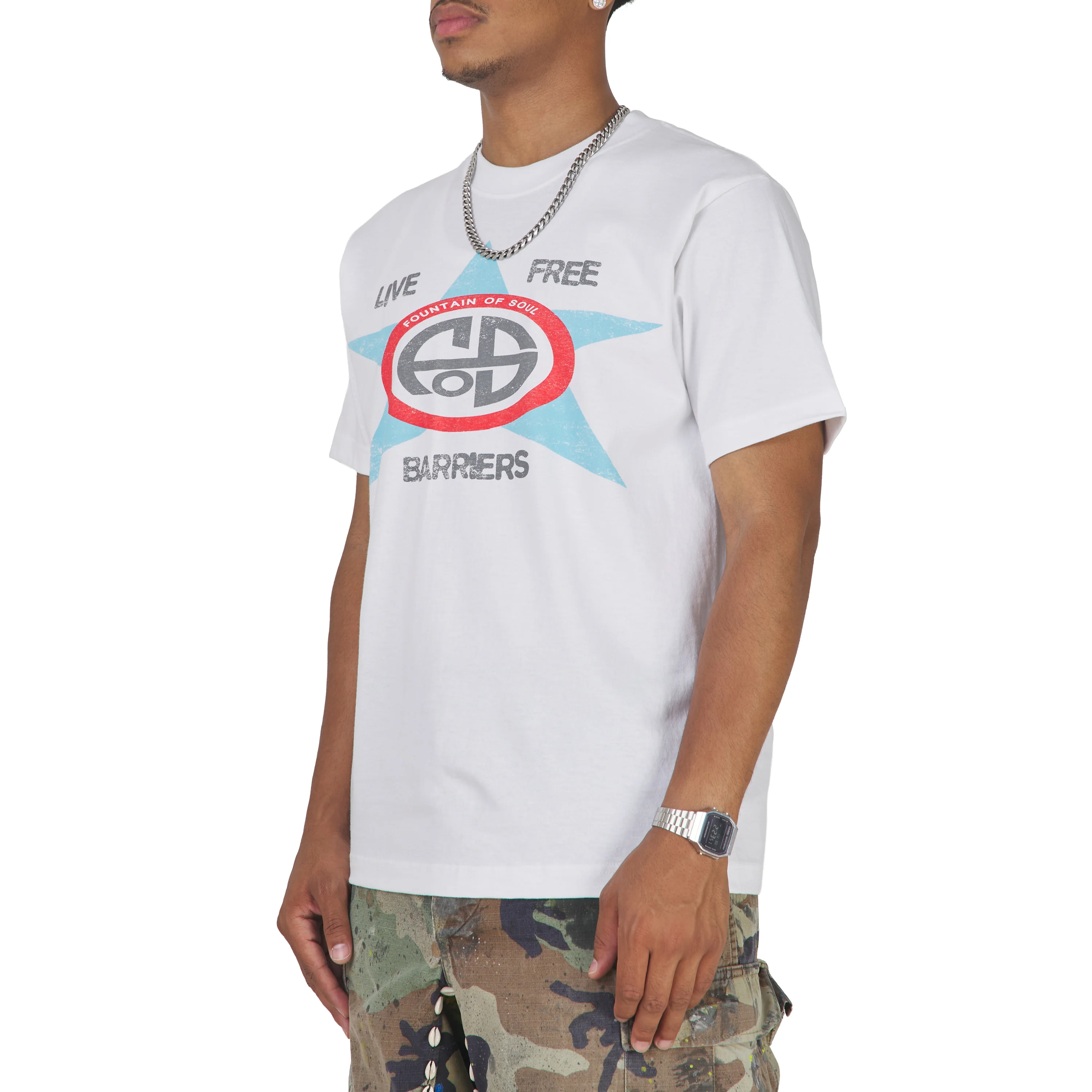 Fountain Of Soul Tee | White - Image 2