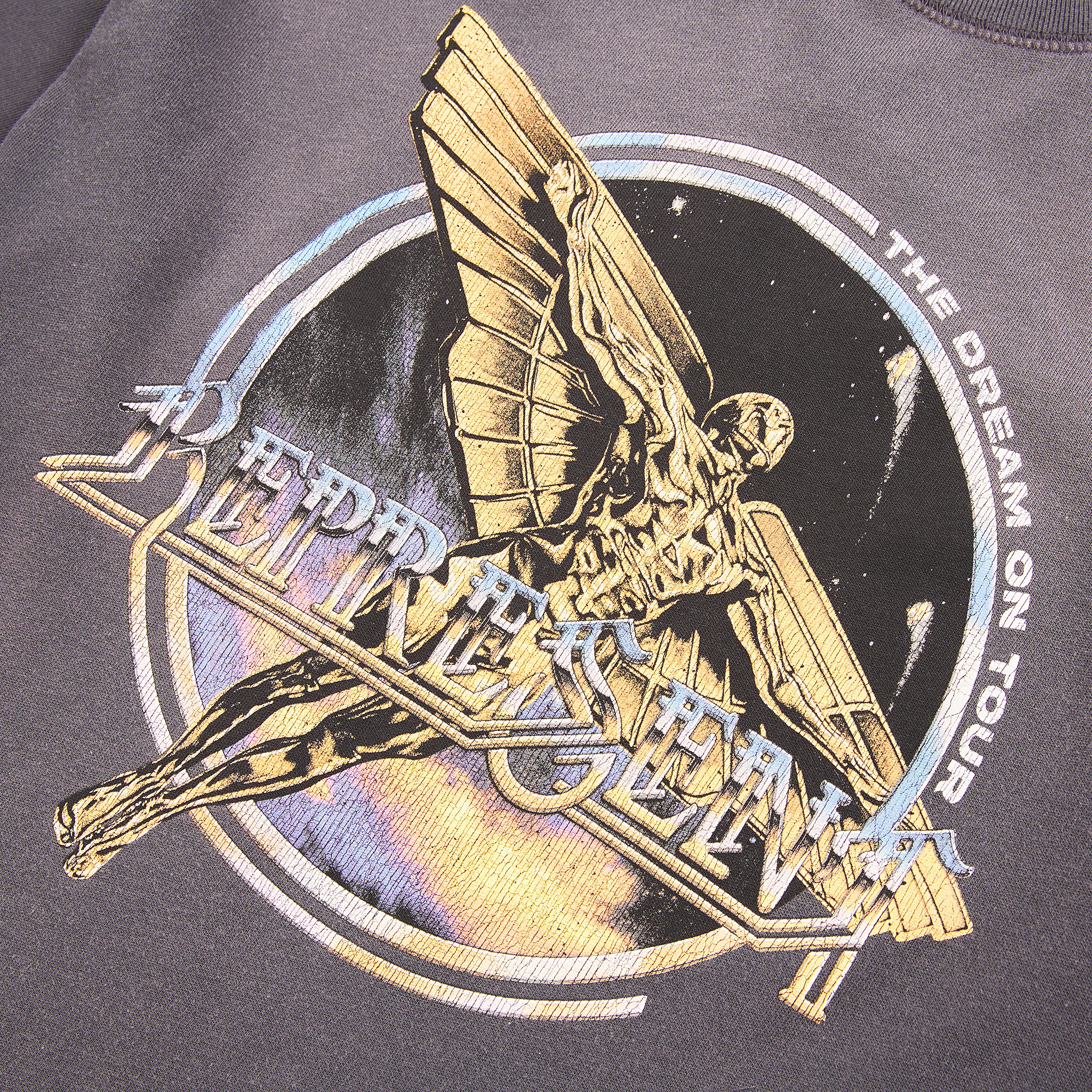 Golden Tour Tee | Sun Fade Grey - Image 4