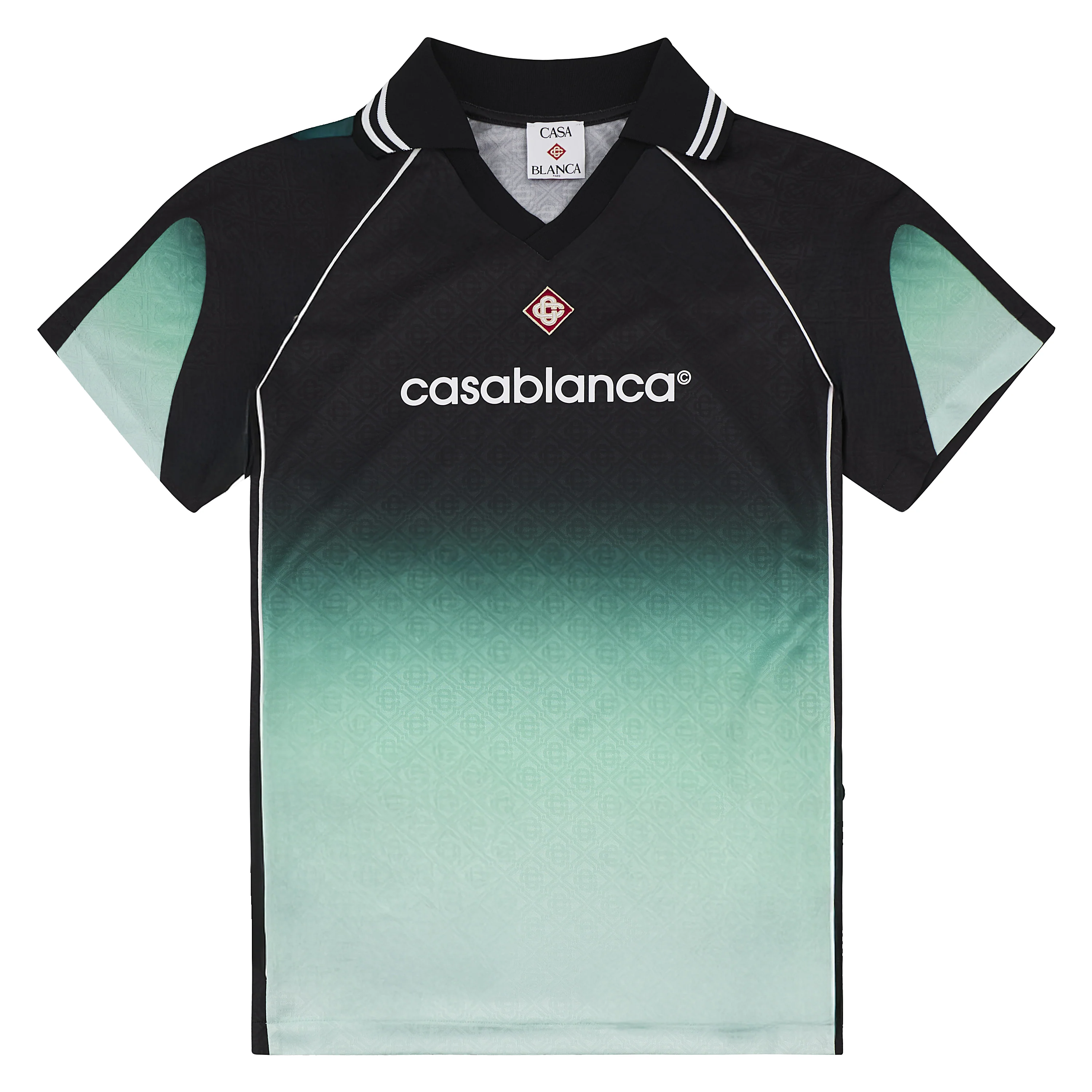 Gradiant Jacquard Monogram Soccer Jersey