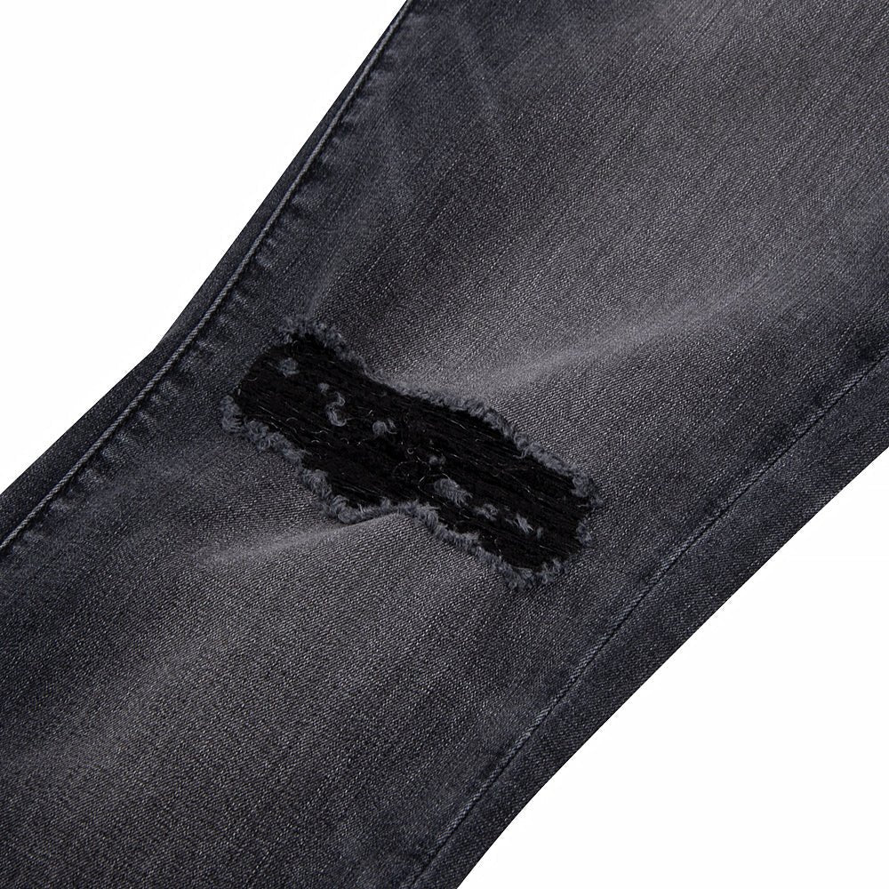 Greyson Distressed Oxford Denim - Image 3