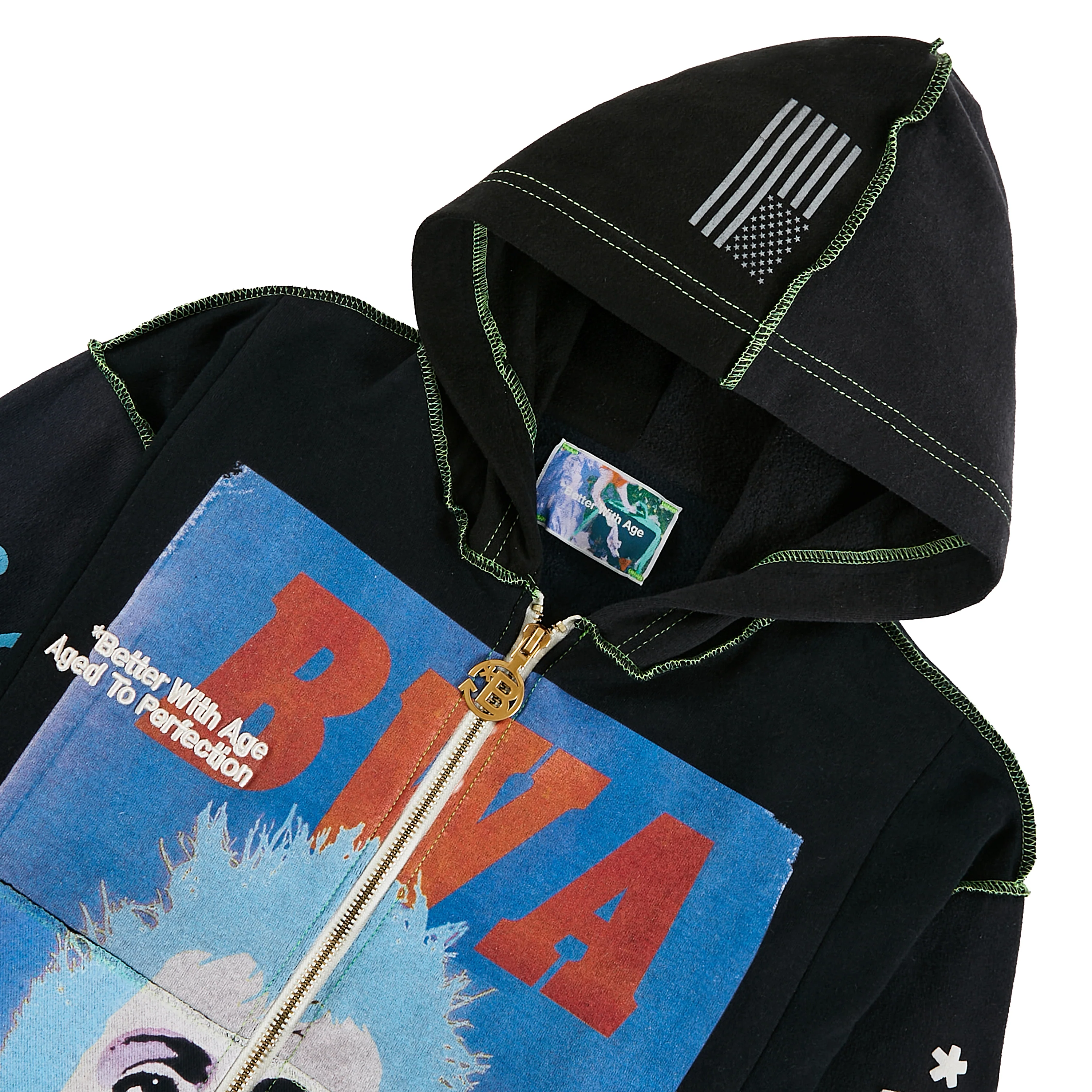 Halifax Reconstructed Full-Zip Hoodie | Raiders 2XL - Image 3