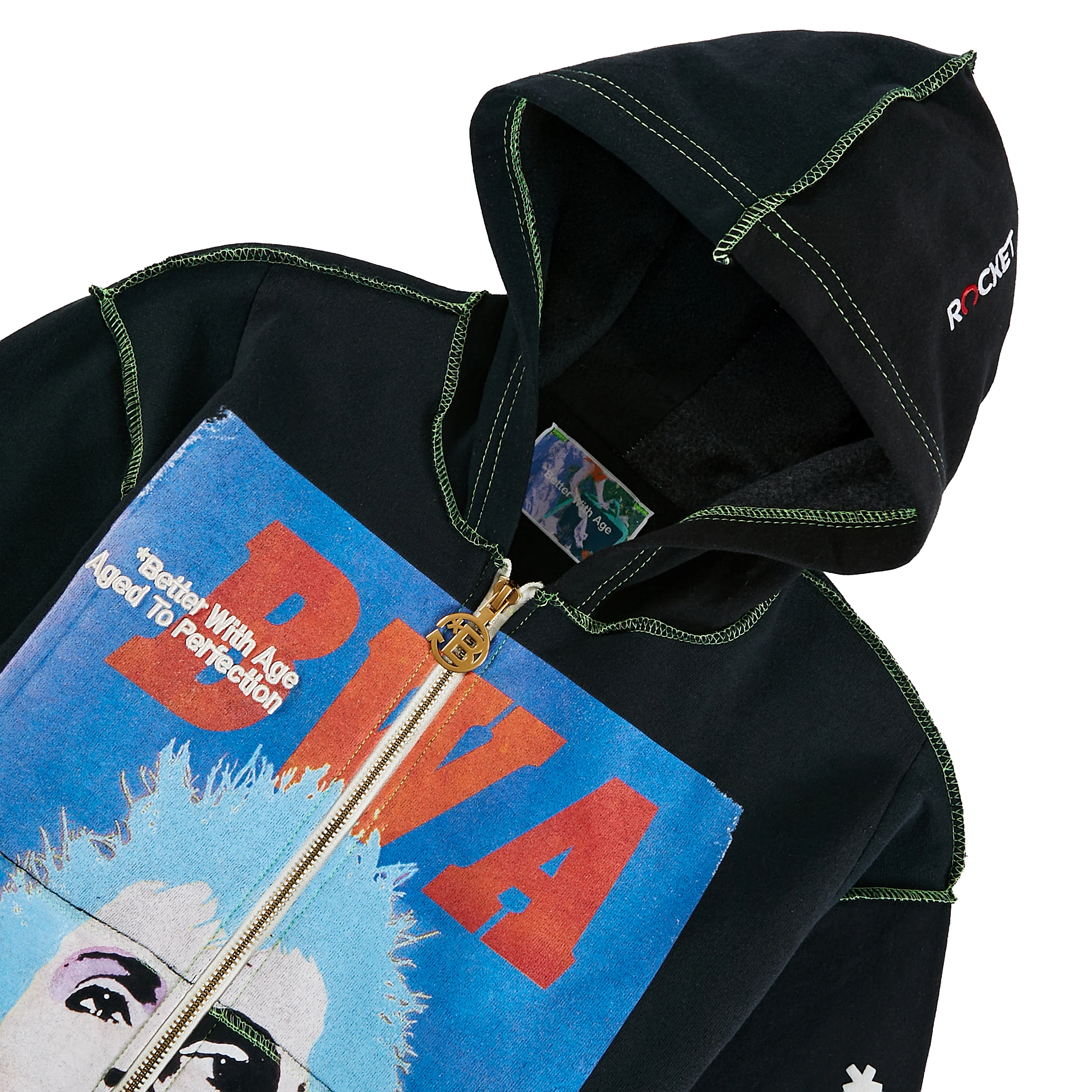 Halifax Reconstructed Full-Zip Hoodie | Mad Man XL - Image 3