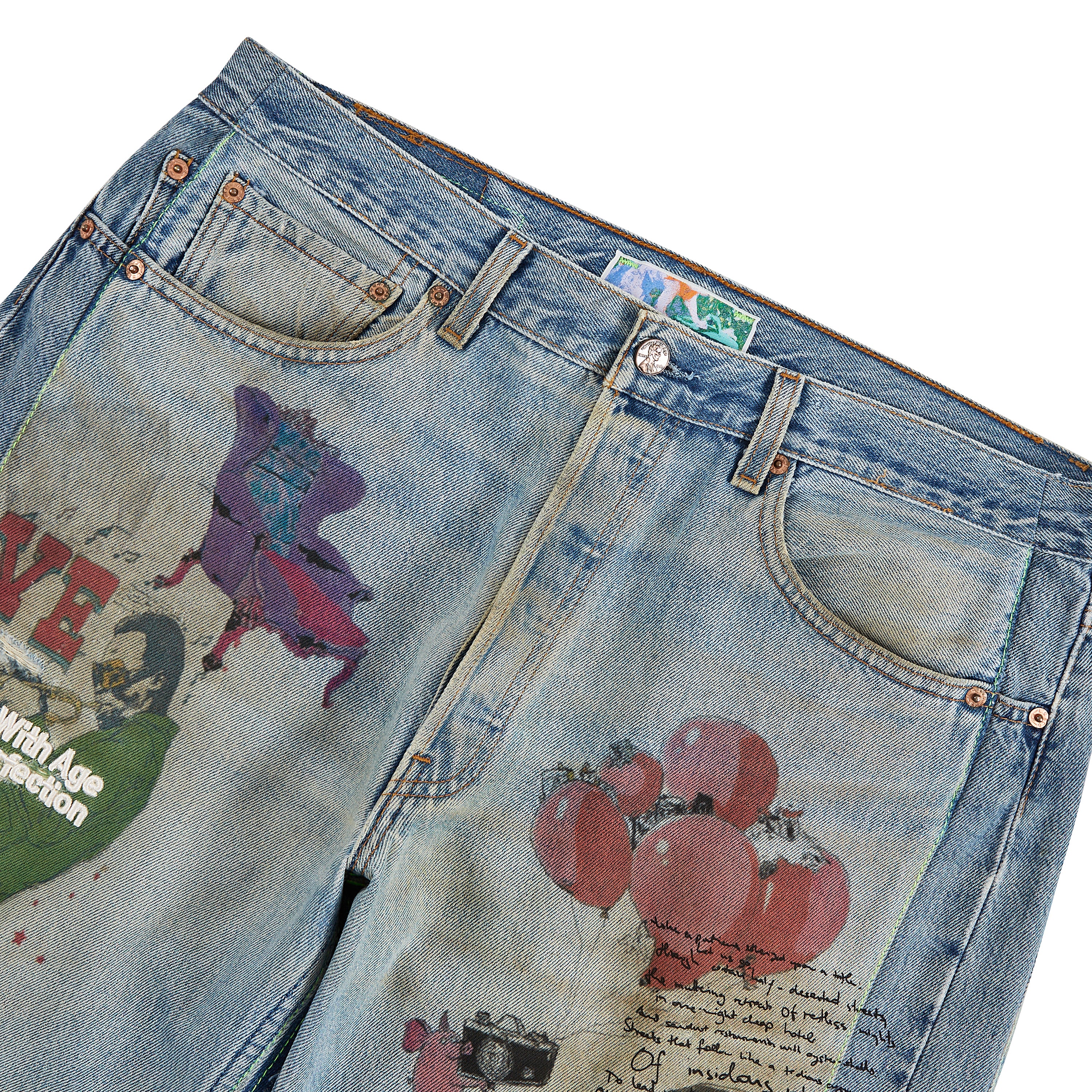 Harrison Triple-Wide Denim Short | Medium Dirty - Image 4