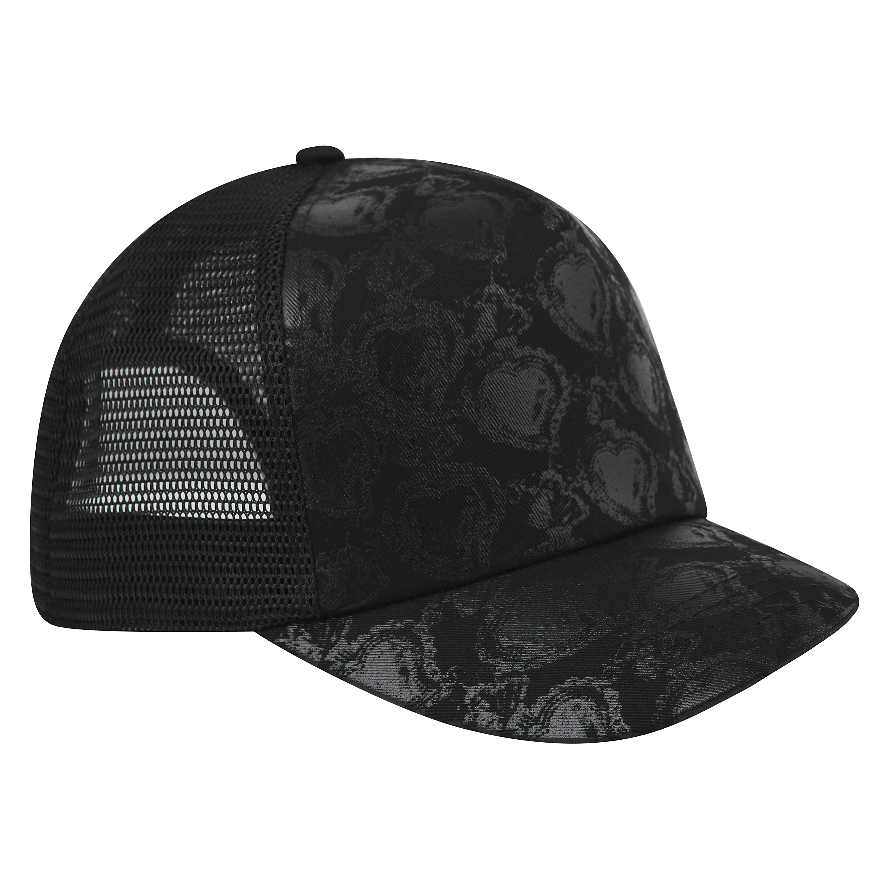 Heart Trucker Hat | Black - Image 3