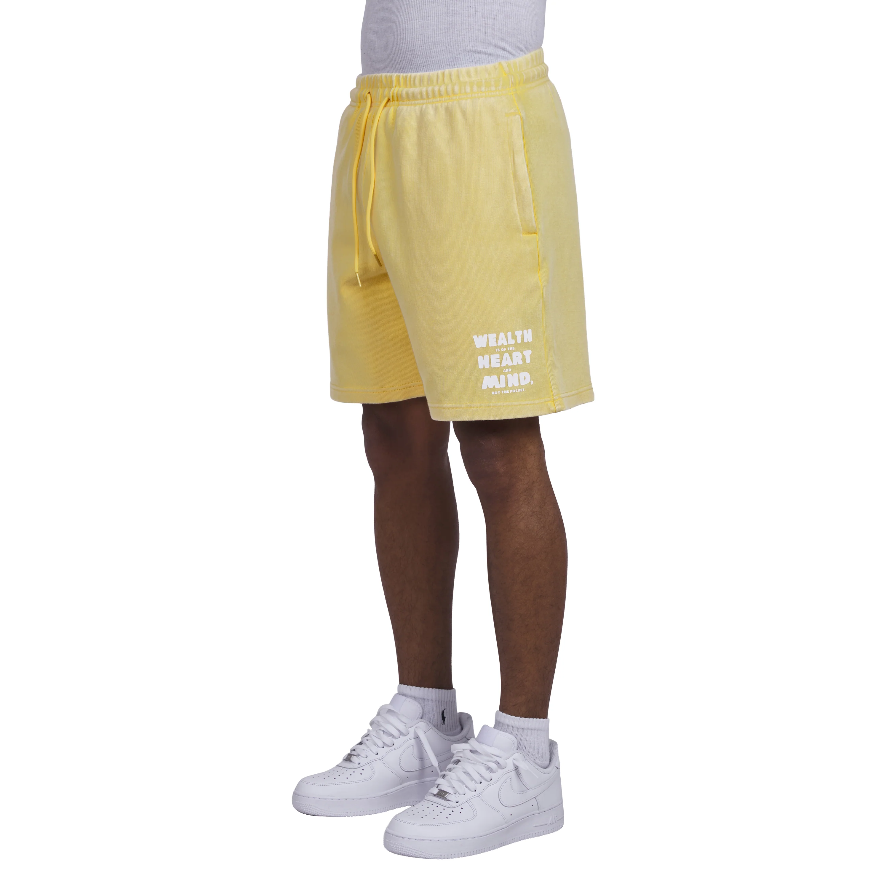 Helmet Sweatshort | Pale Marigold - Image 4