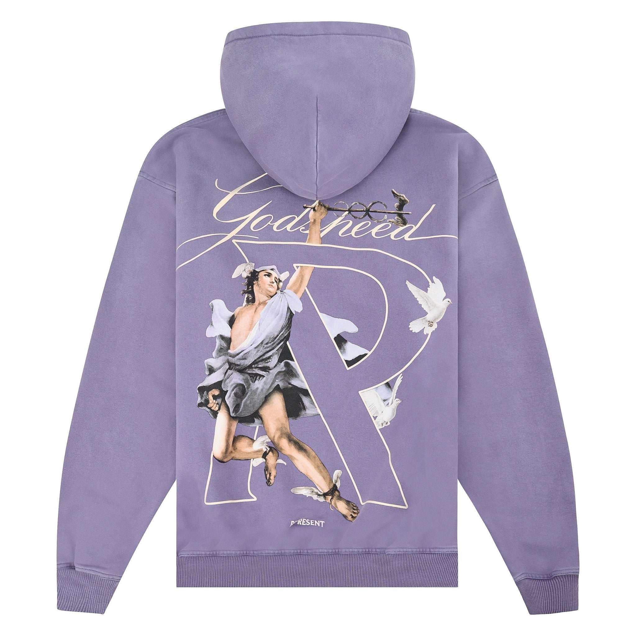 Hermes Pullover Hoodie | Purple - Image 2