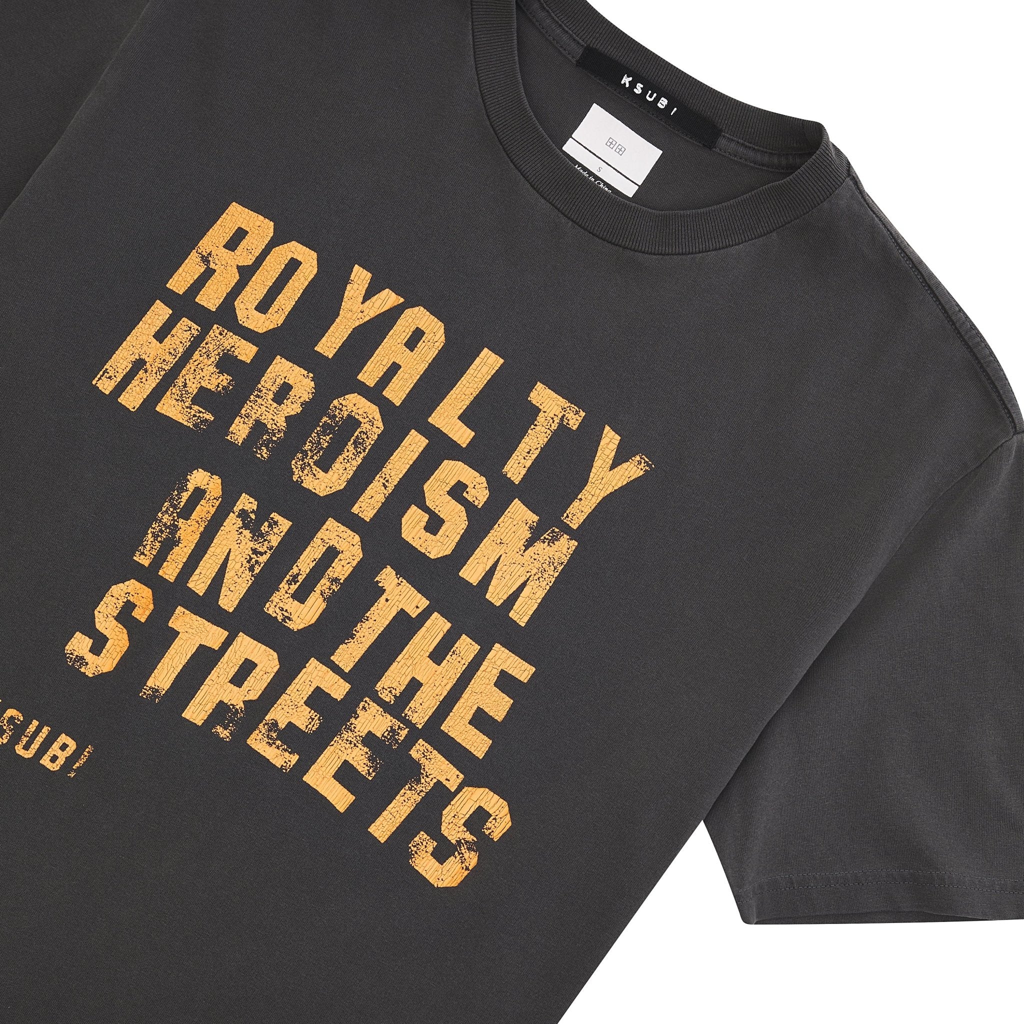 Hero Kash Tee | Faded Black - Image 2