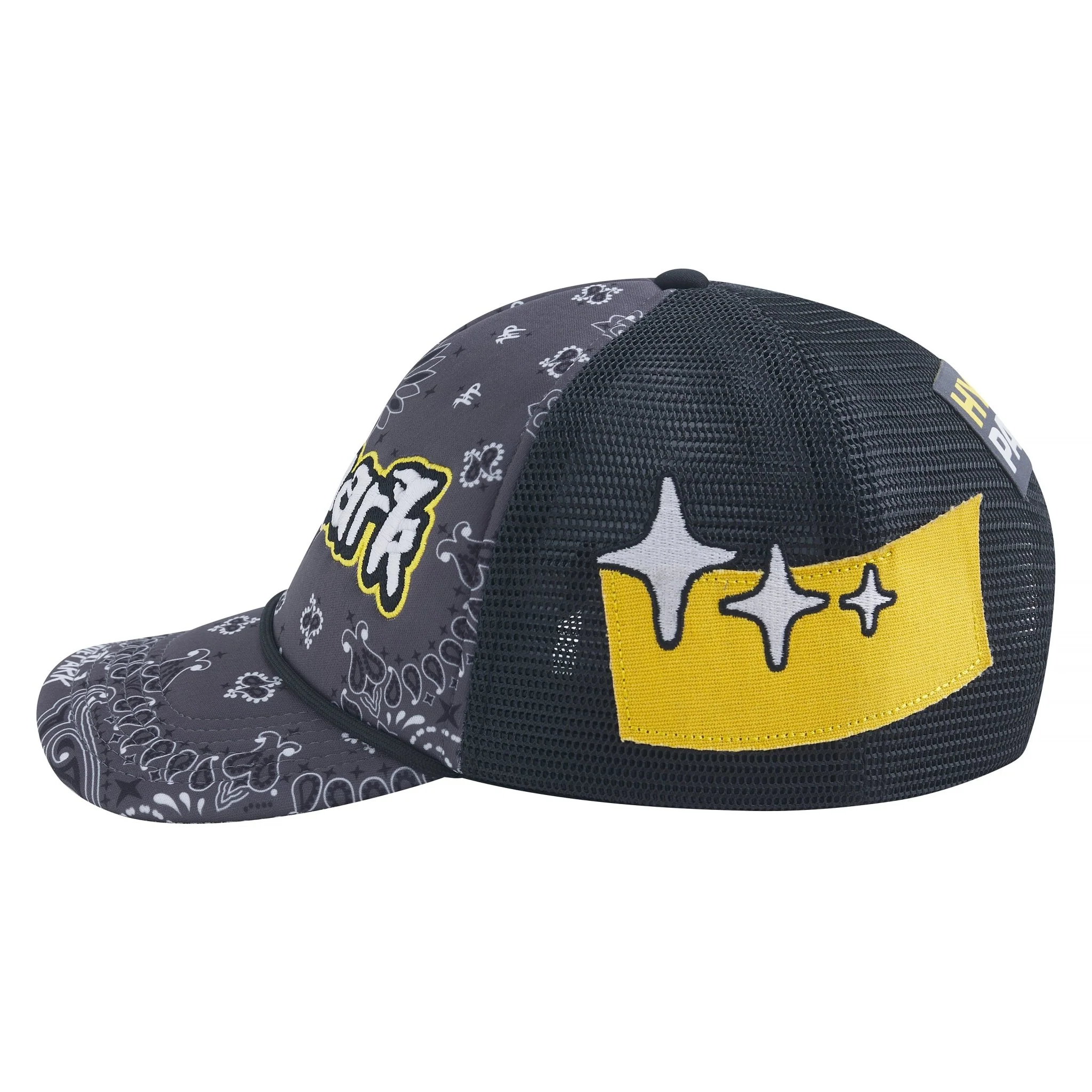 HP Bandana Trucker Hat | Black - Image 5