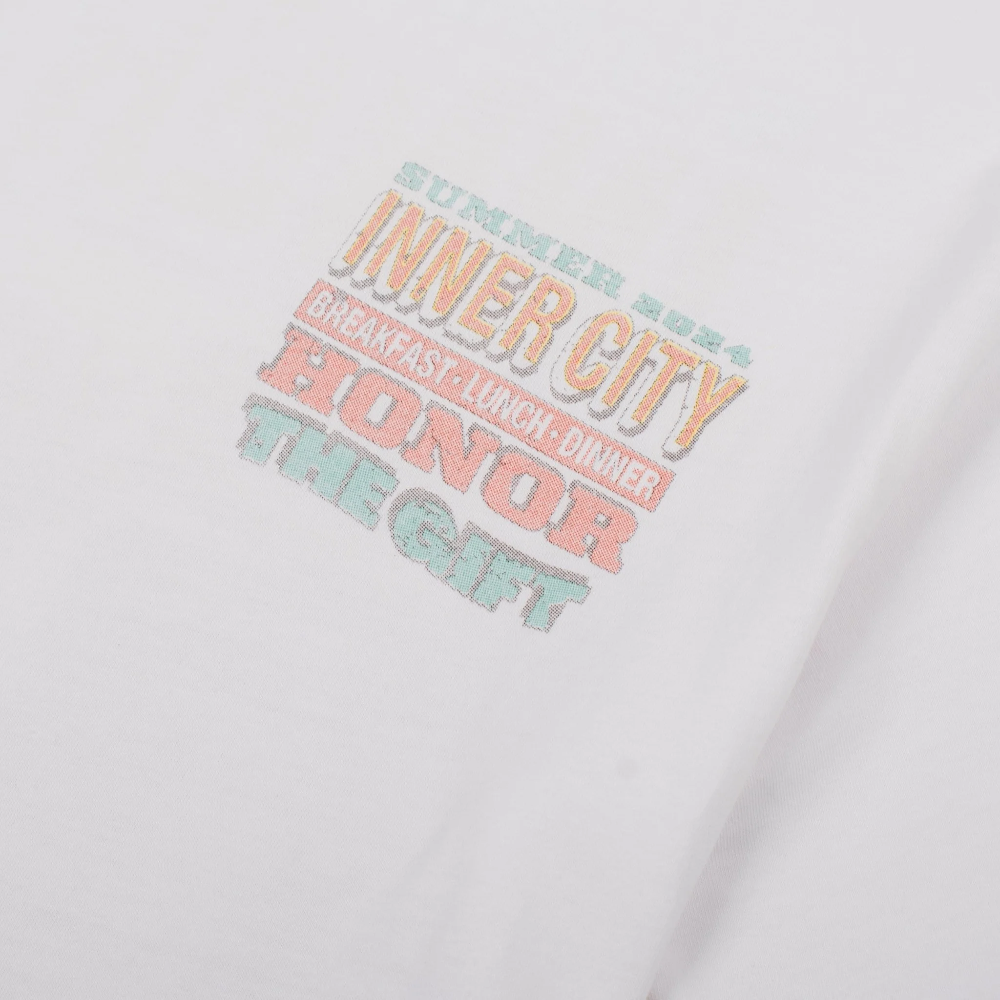HTG Burgers Tee | White - Image 3