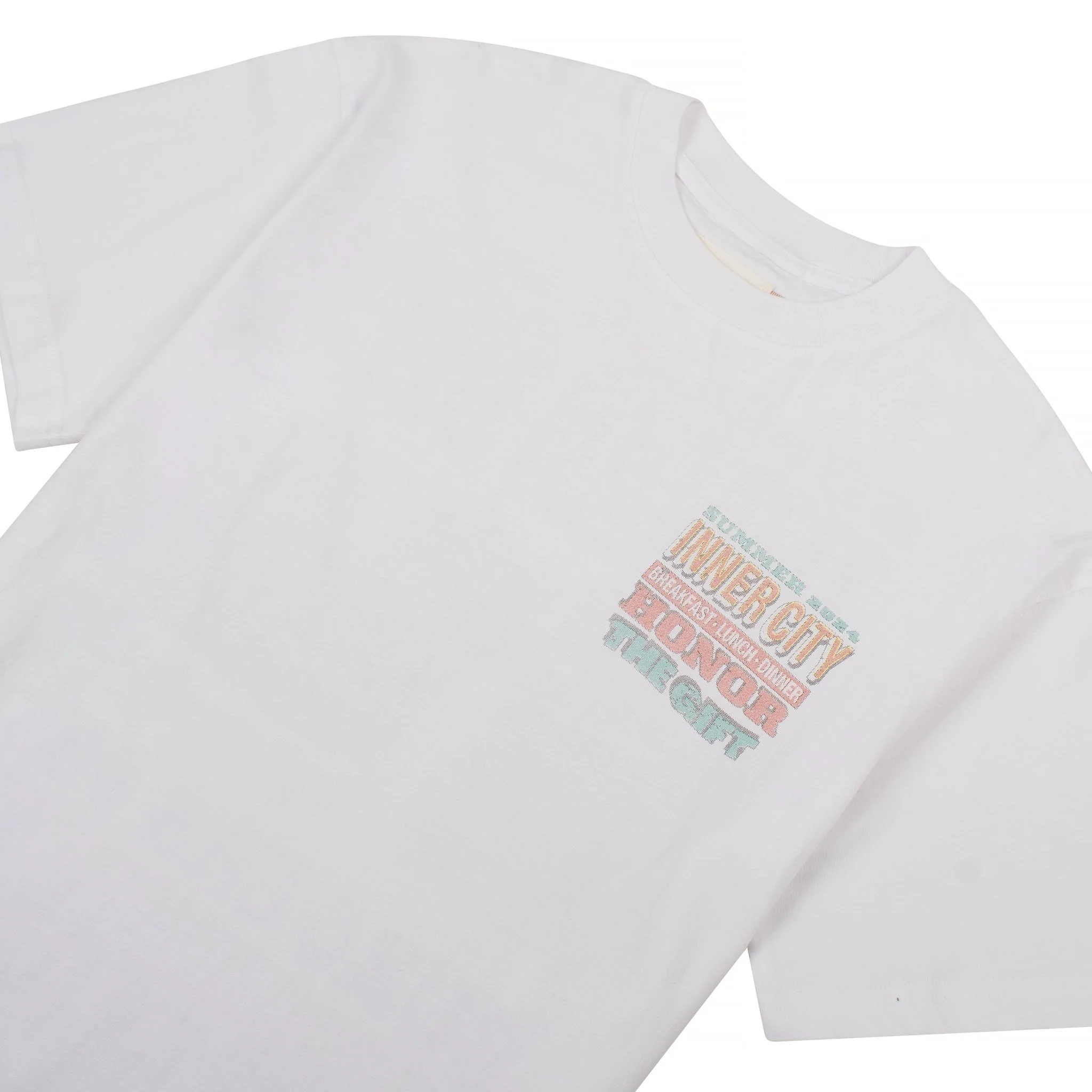 HTG Burgers Tee | White - Image 4
