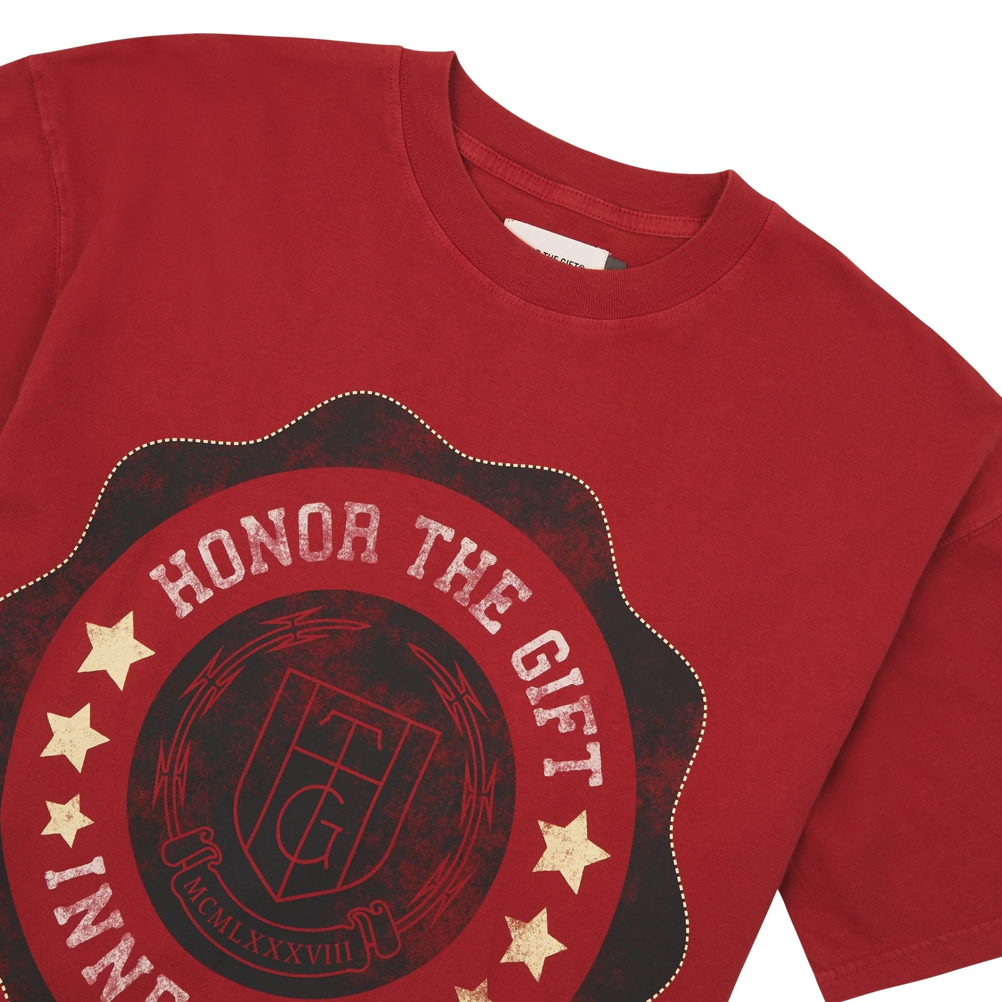 HTG Seal Logo Tee | Brick - Image 3