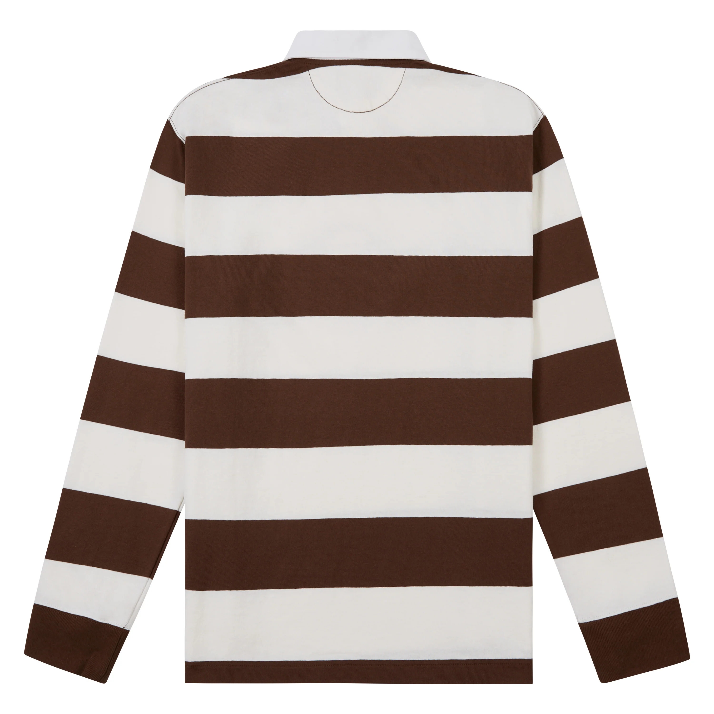 Iconic Rugby Shirt | Pale Russet/Trophy Cream - Image 4